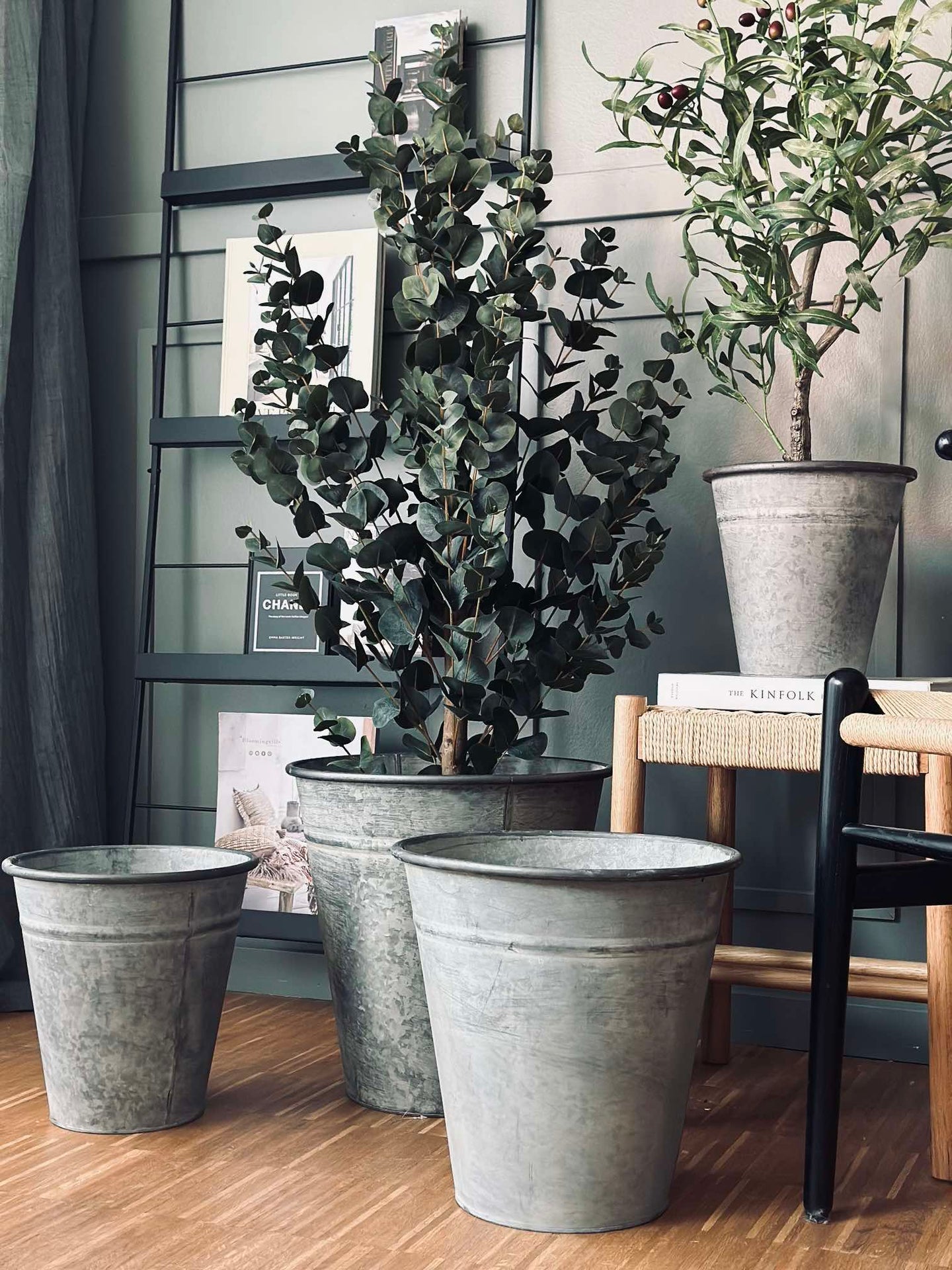 Zinkkruka - Set om 4 st.