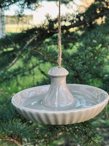 Fågelmatare upphängning - Beige