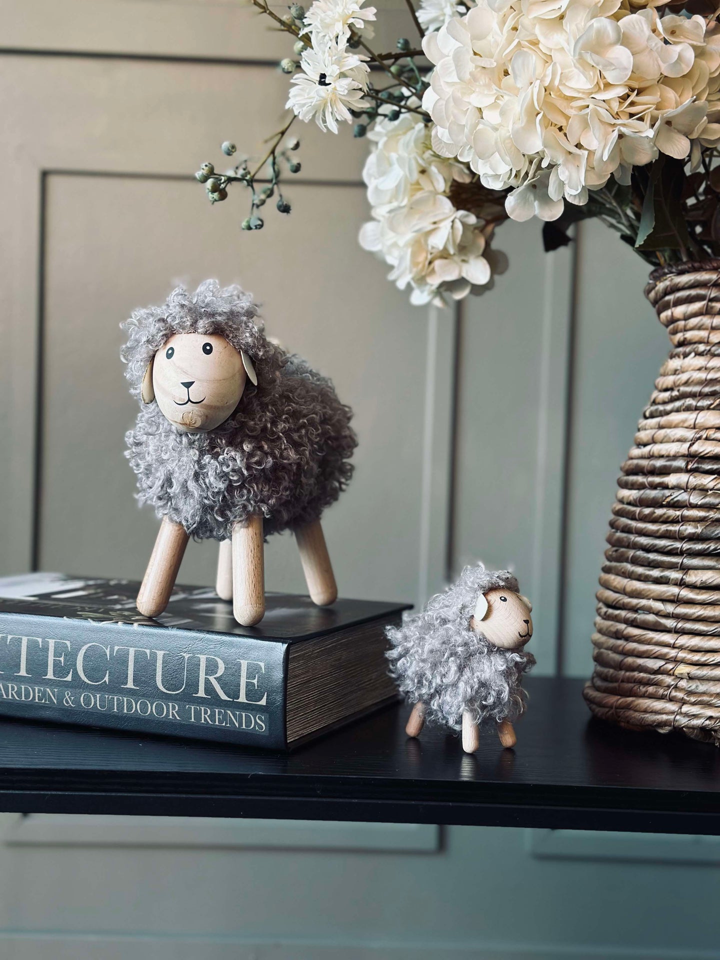 Långhårigt får - Grå XL