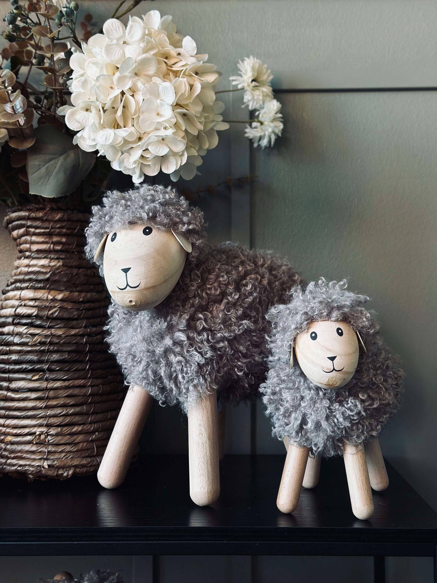 Långhårigt får - Grå XXL