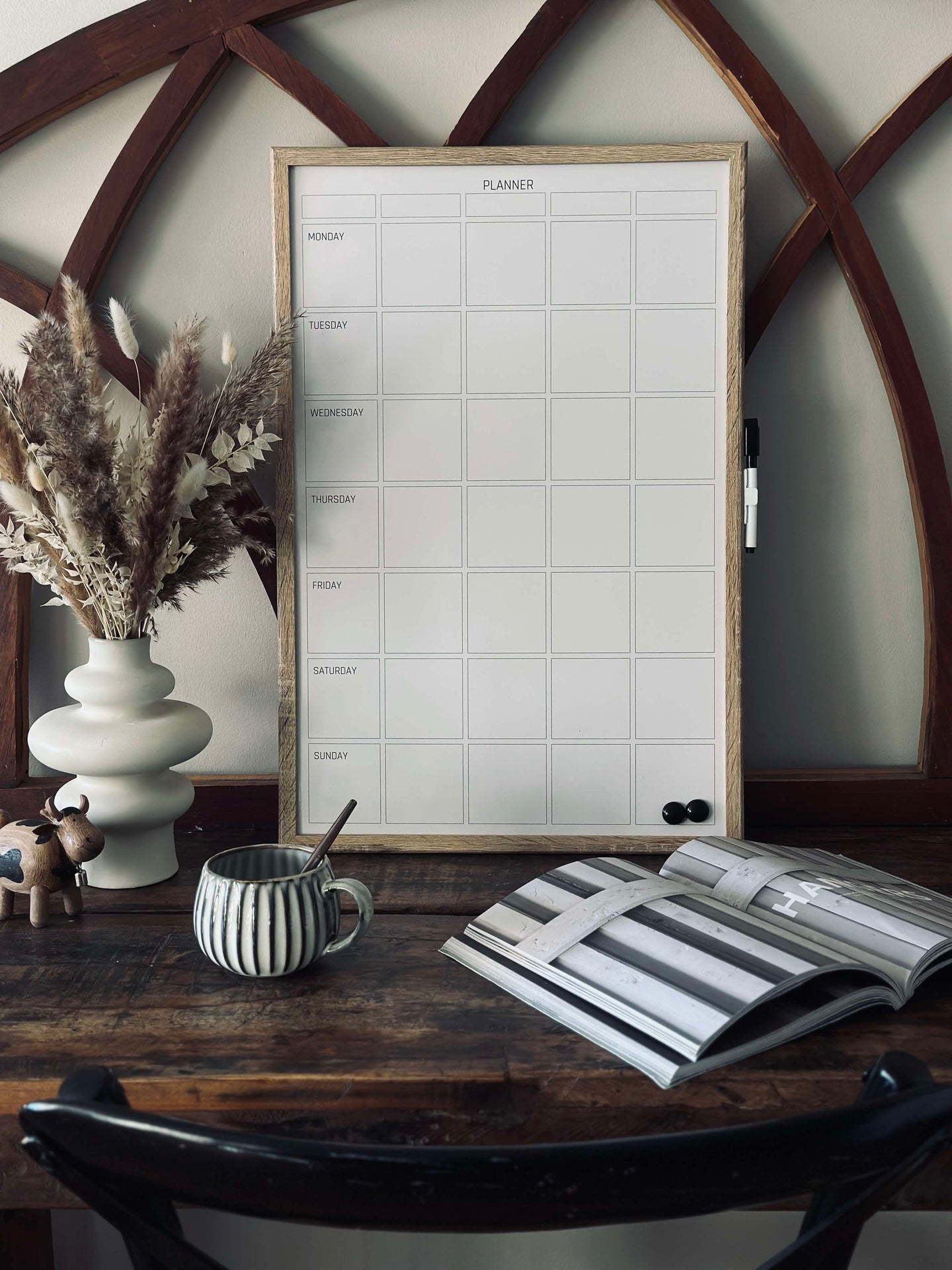 Magnetisk whiteboard - Planerare