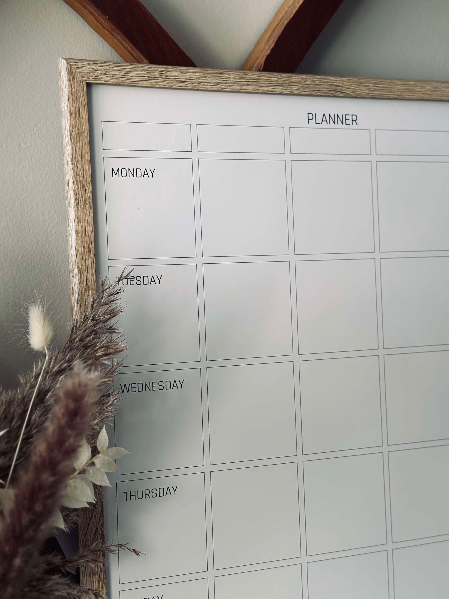 Magnetisk whiteboard - Planerare