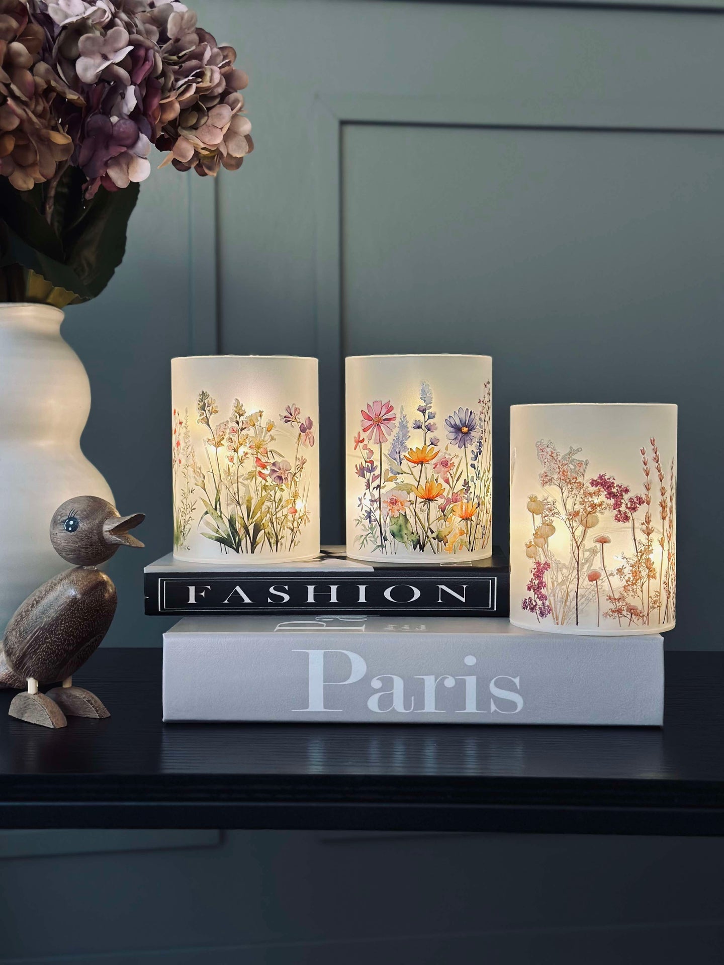 FLORA ljus - Lila / rosa