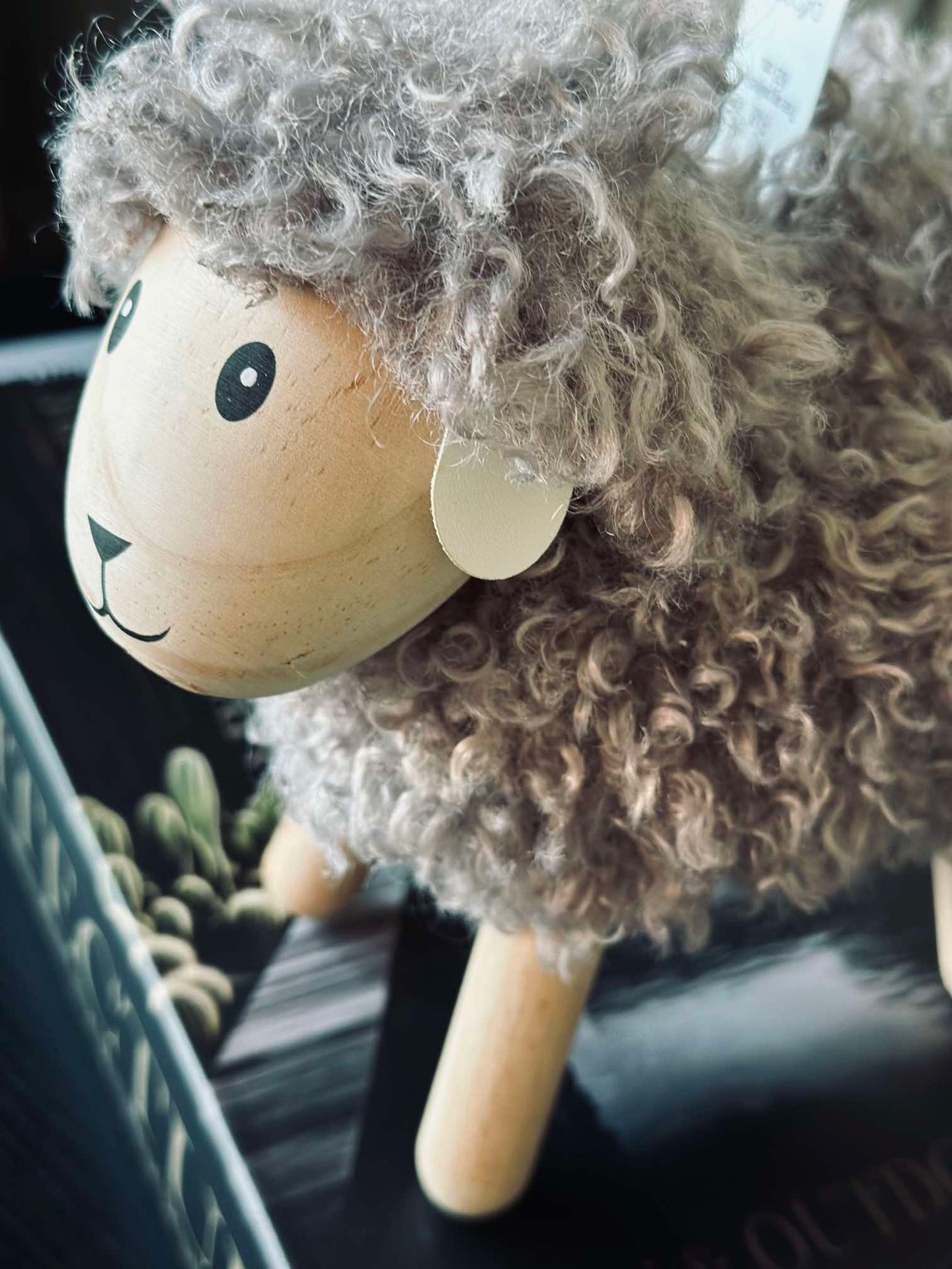 Långhårigt får - Grå XL