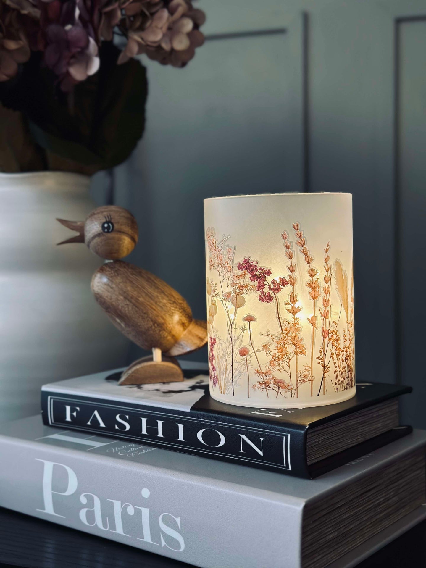 FLORA ljus - Rosa / Gul