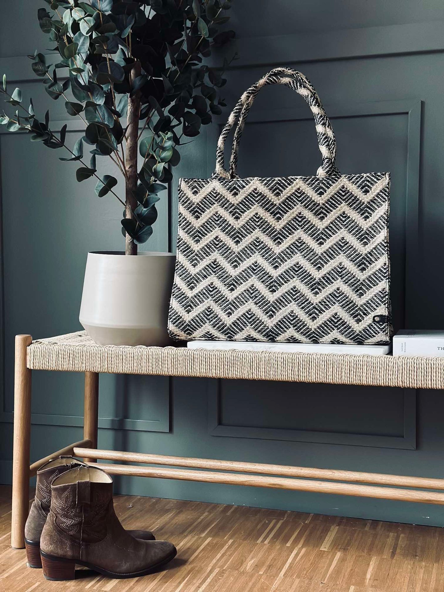 Shopper Julia - Svart / Guld