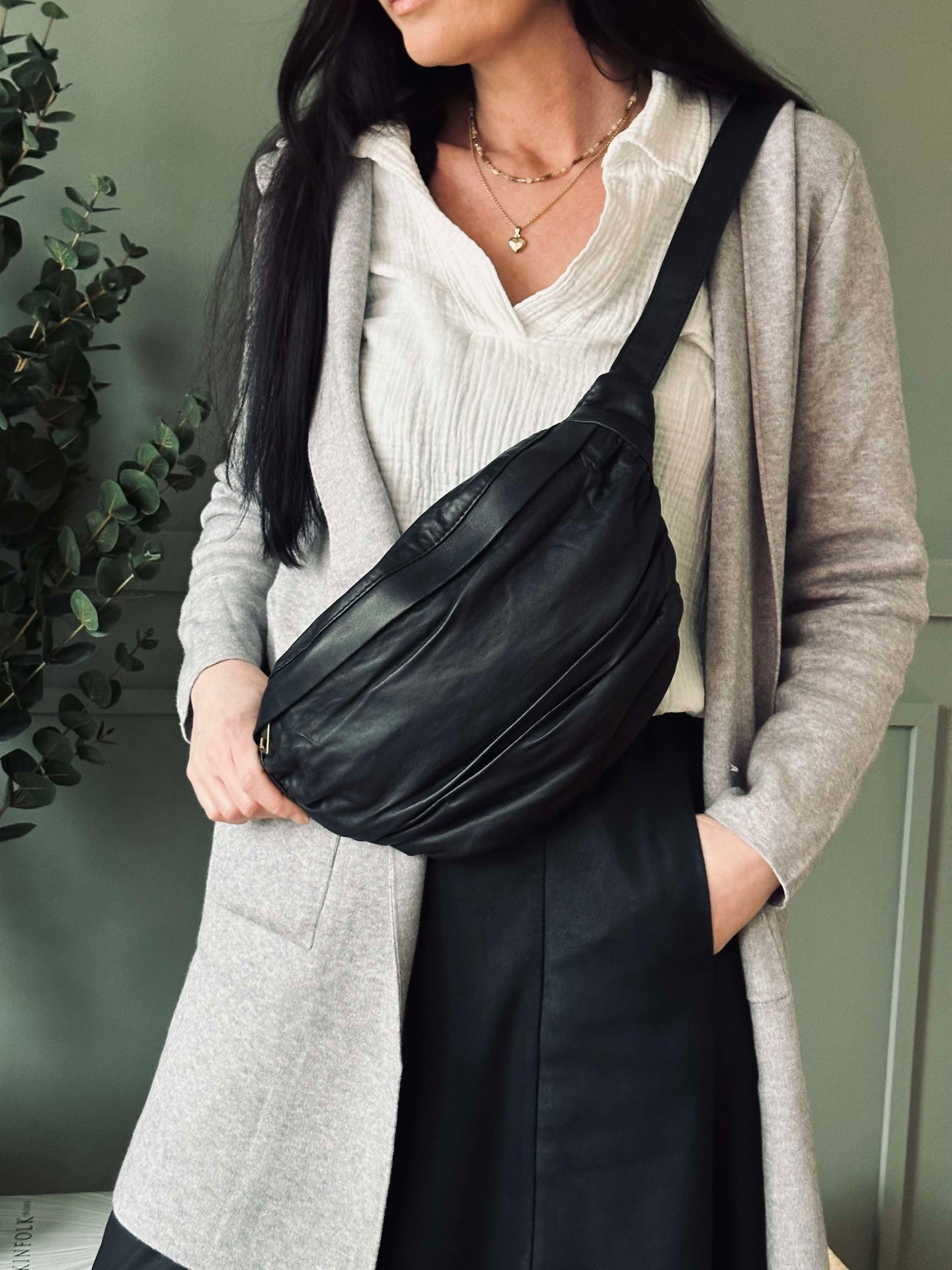 Bumbag Nero - Ultra mjukt läder
