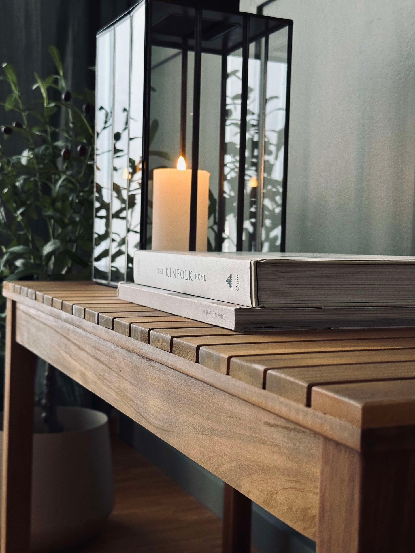 Bänk TOKYO Akacia - 118cm