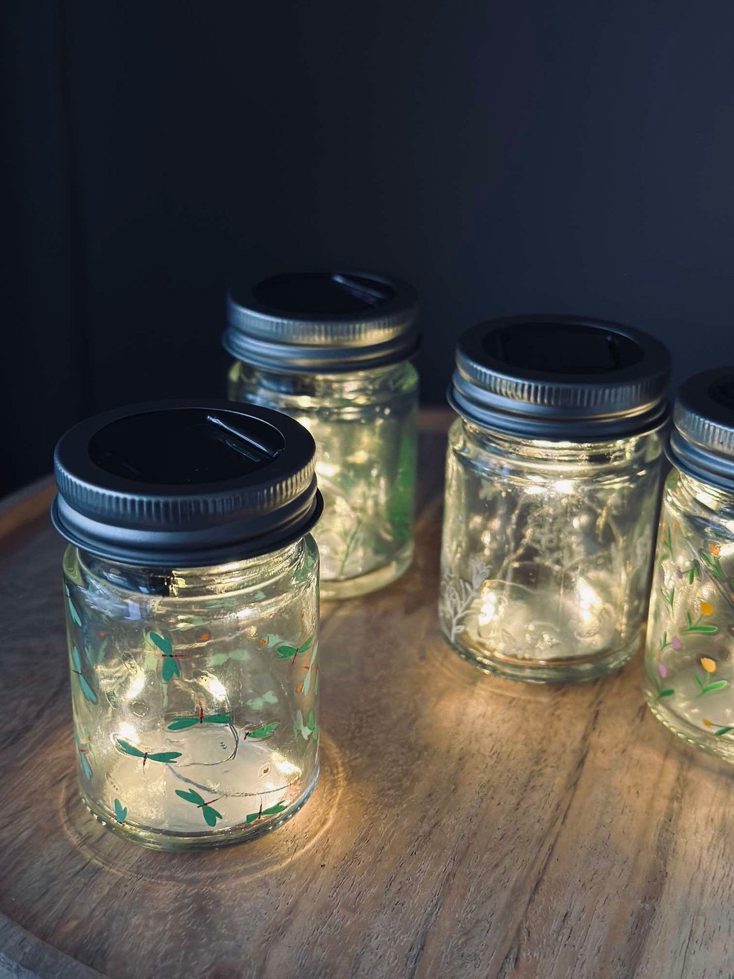 Mini Lykta med solceller - MIX