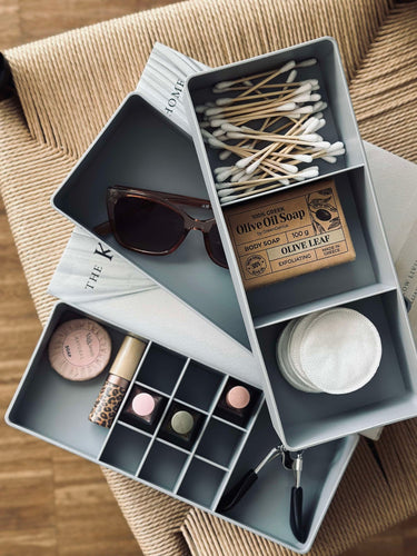 Organisatör i flera lager - Grå