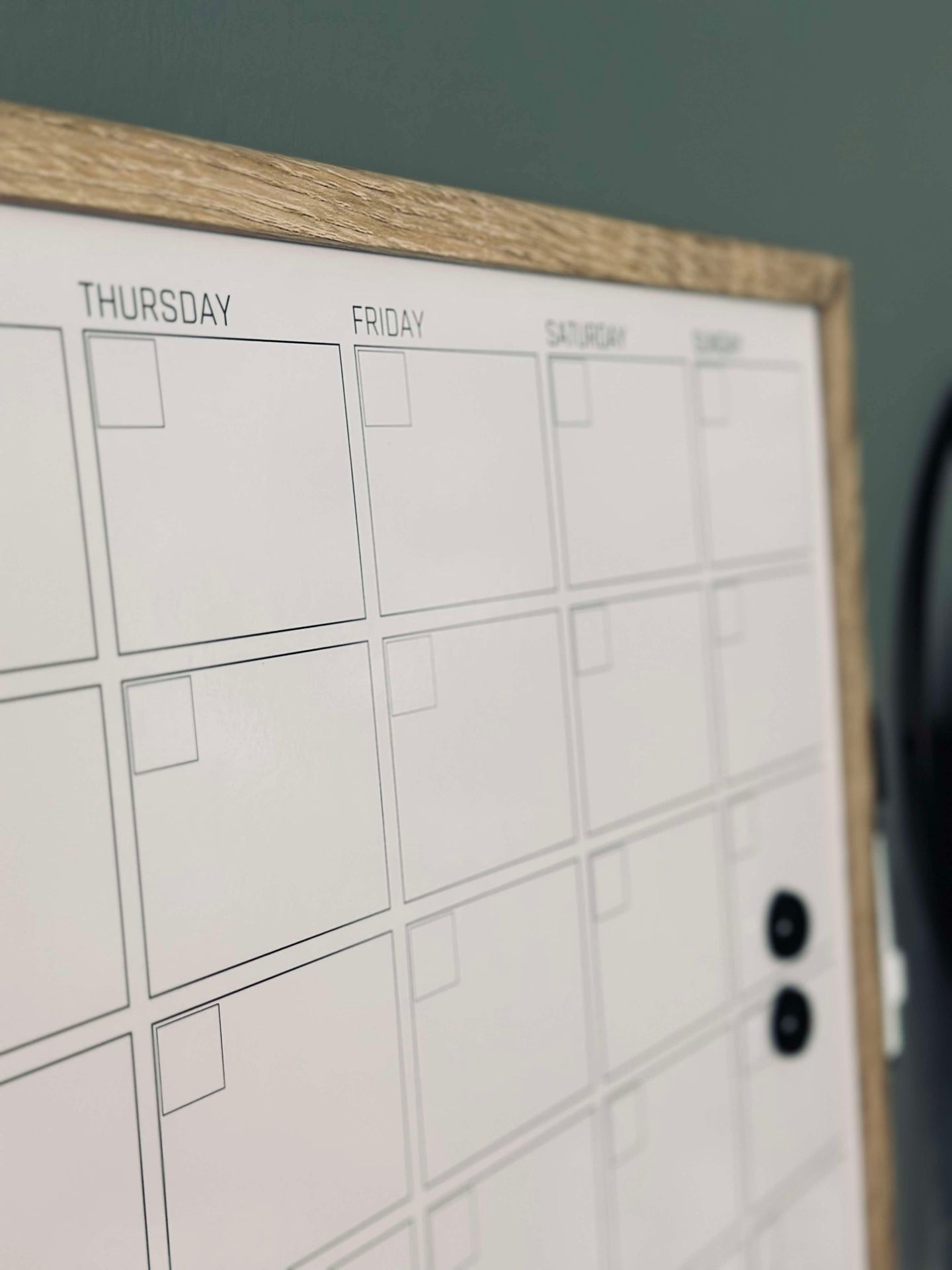 Whiteboard - Månadstavla