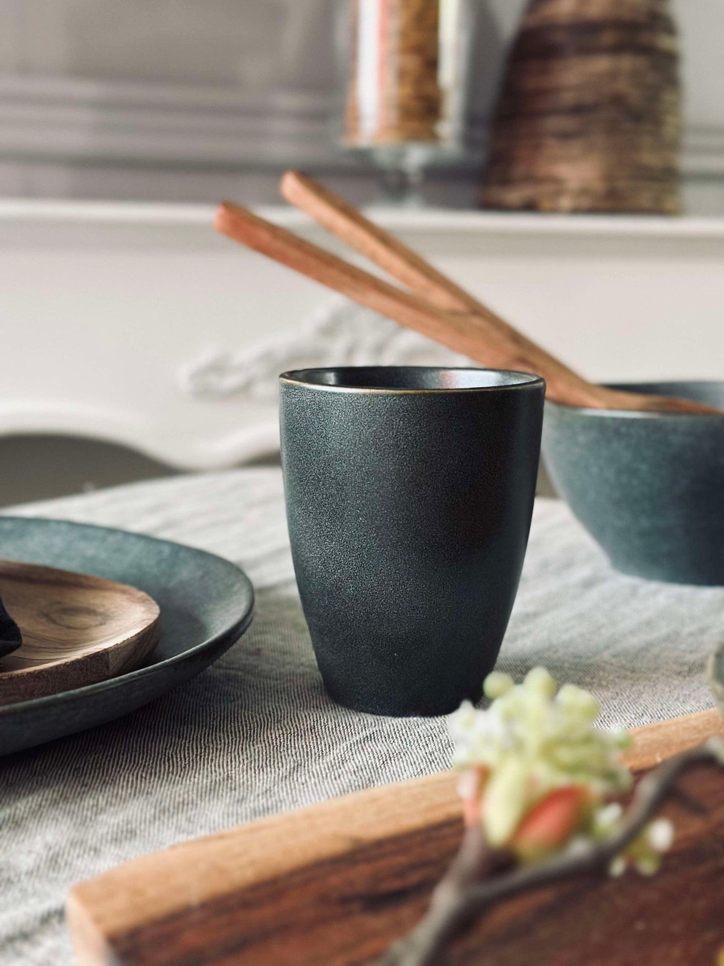 Mugg Stengods – Grå