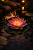 Solcell LOTUS – Rosa