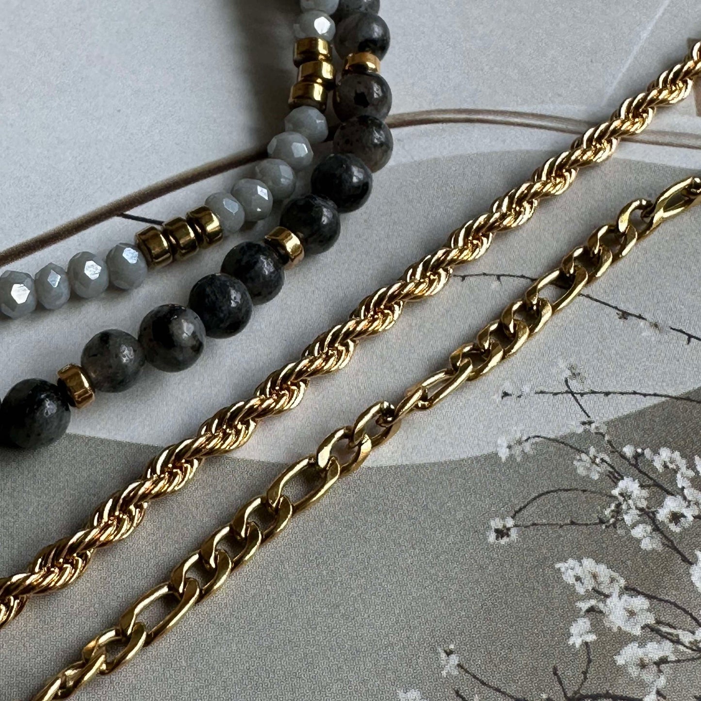 Armband Erika Stone - Set med 4 armband