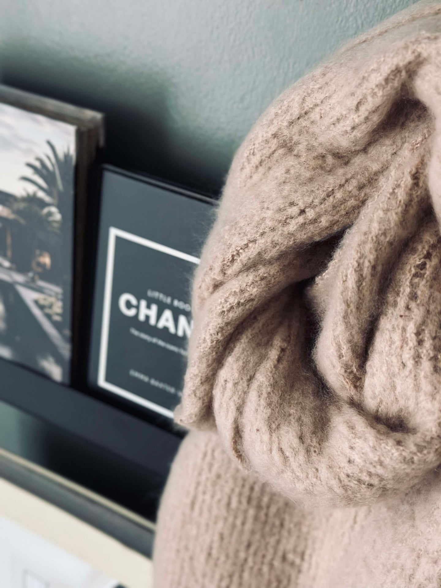 Mocca sjal - Supermjuk