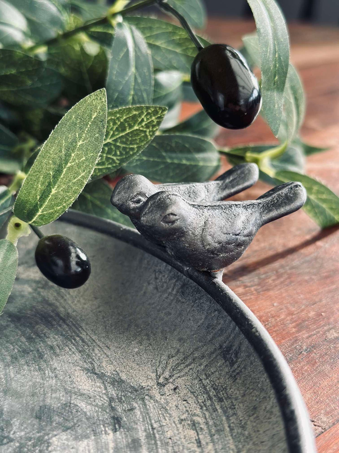 Fågelbad Zink - Flera storlekar