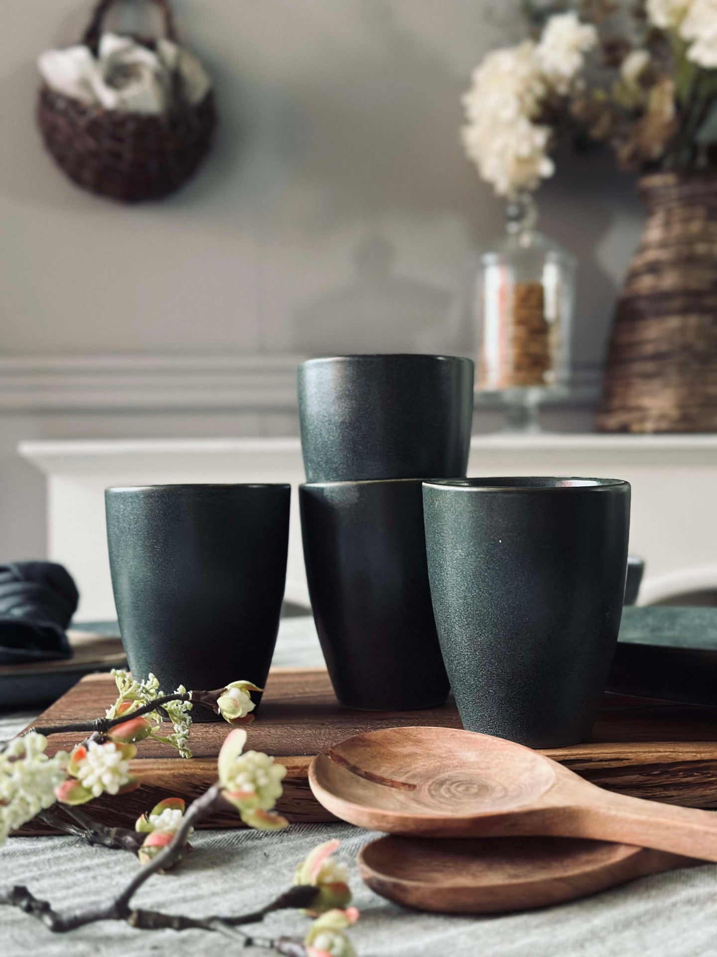 Mugg Stengods – Grå