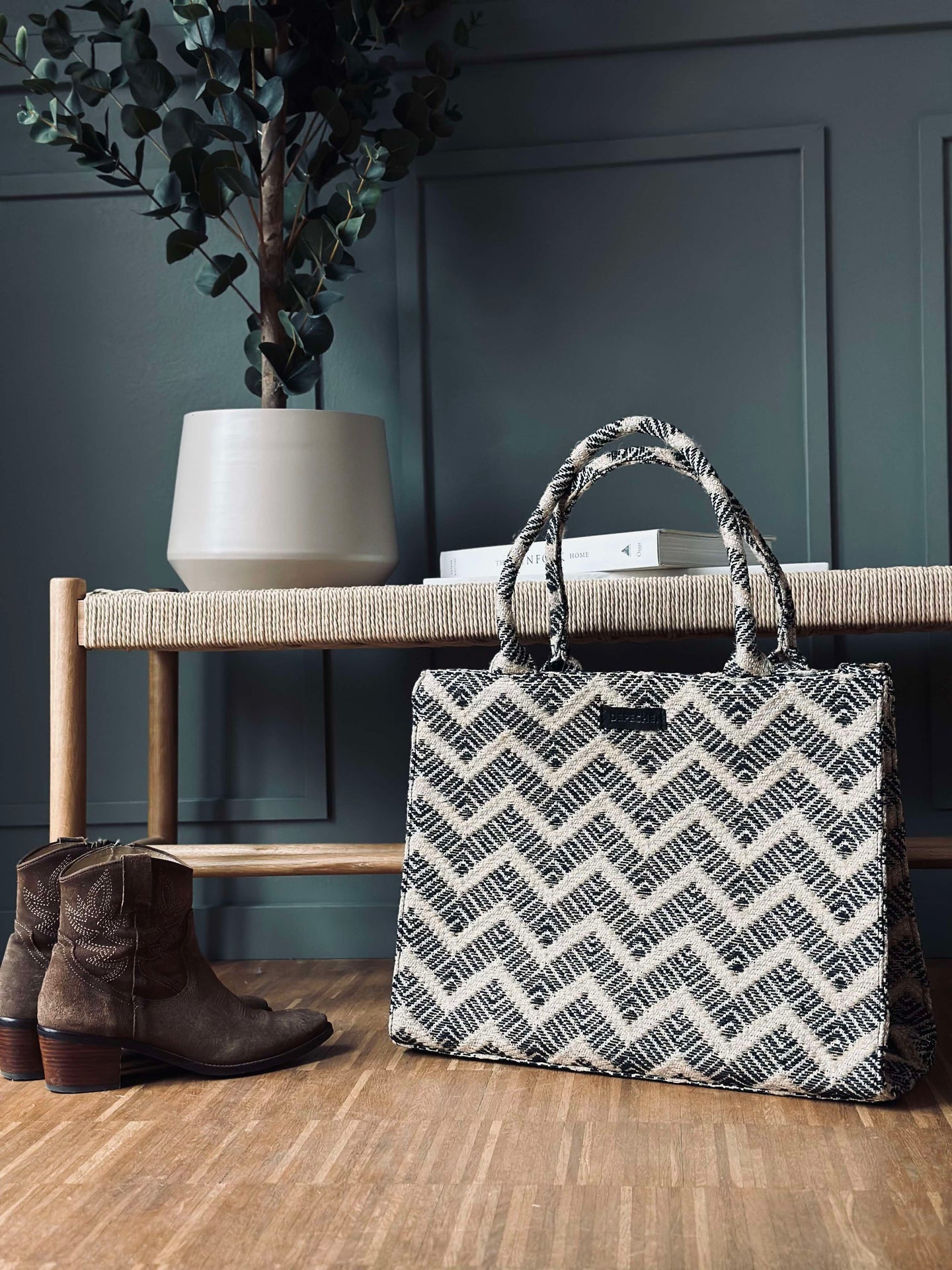 Shopper Julia - Svart / Guld