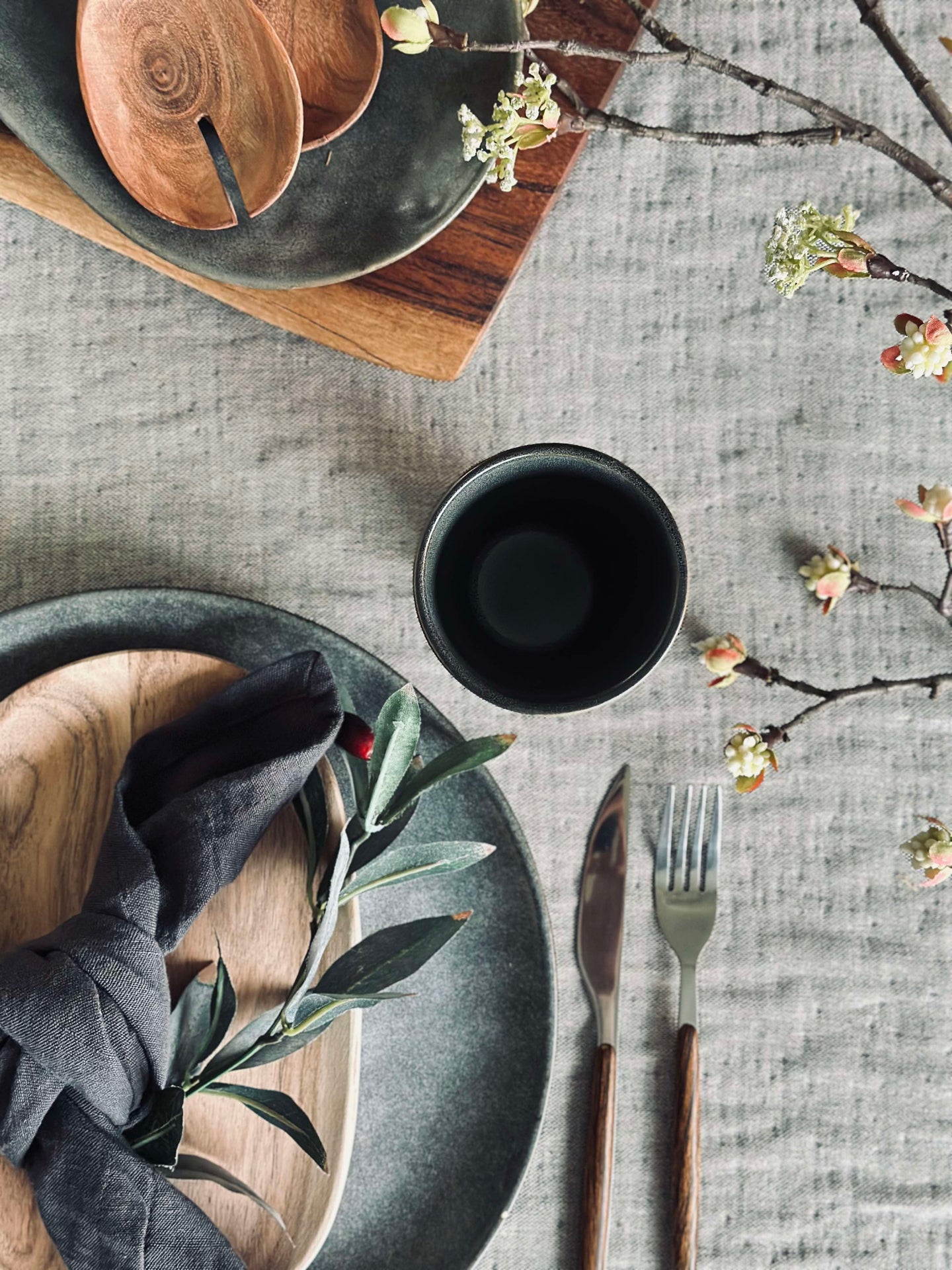 Mugg Stengods – Grå