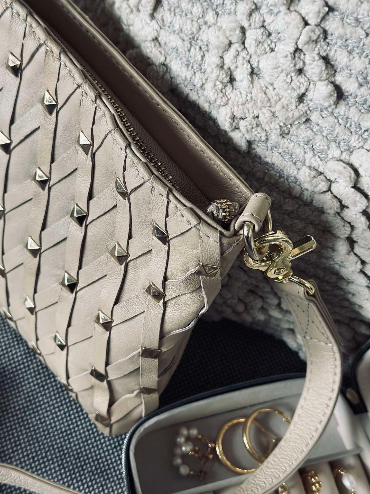 Clutch Vanila gold