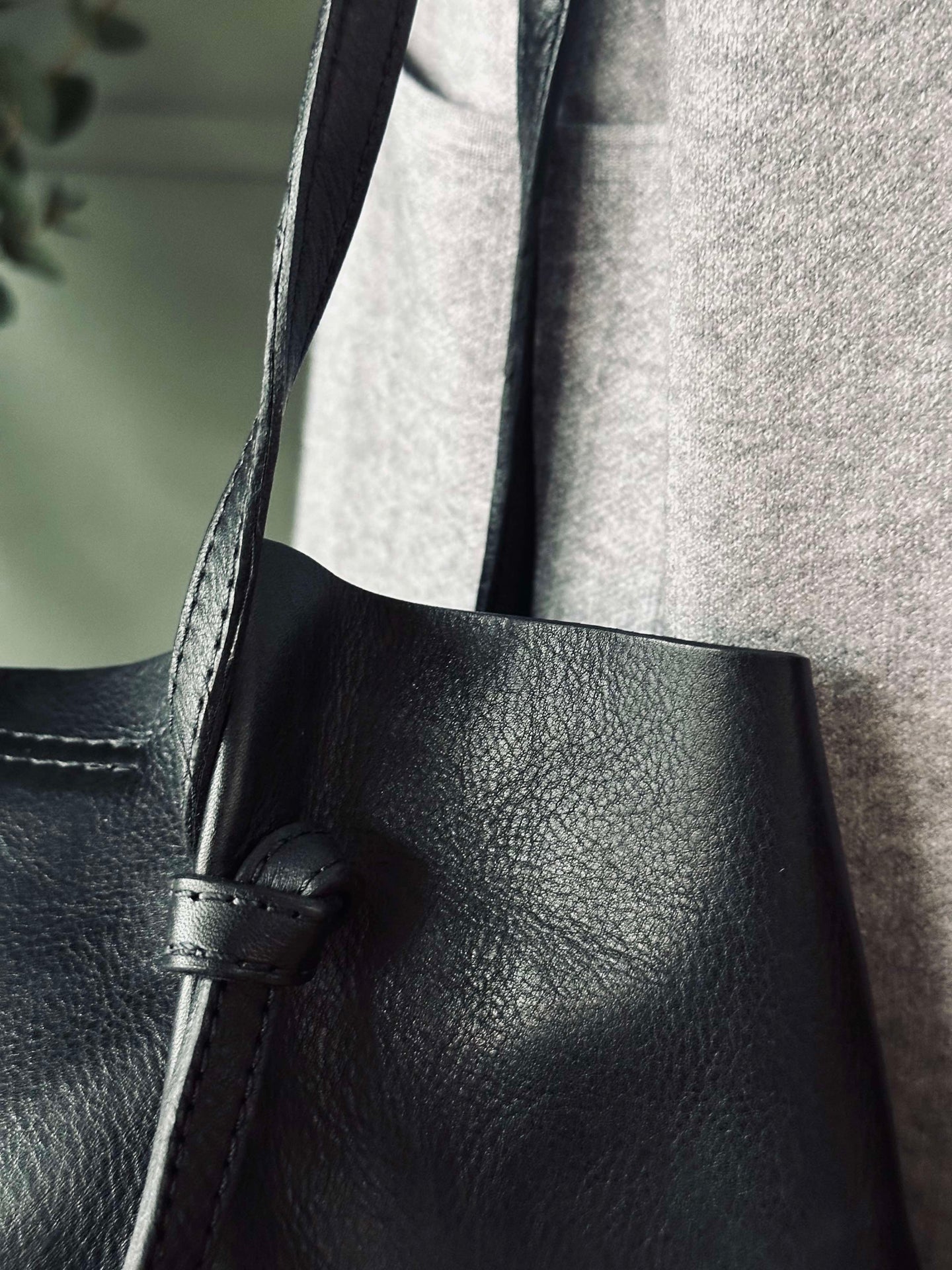 Exklusiv Shopper Svart