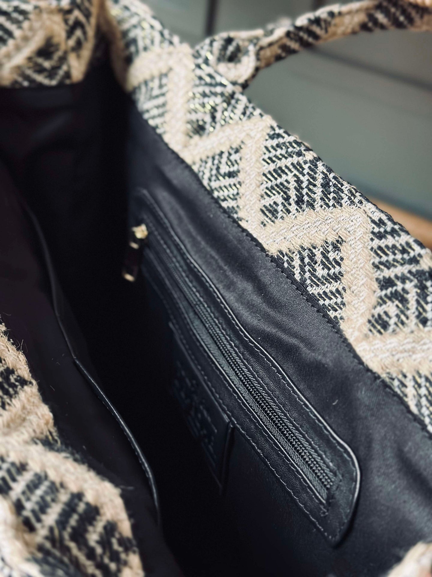 Shopper Julia - Svart / Guld