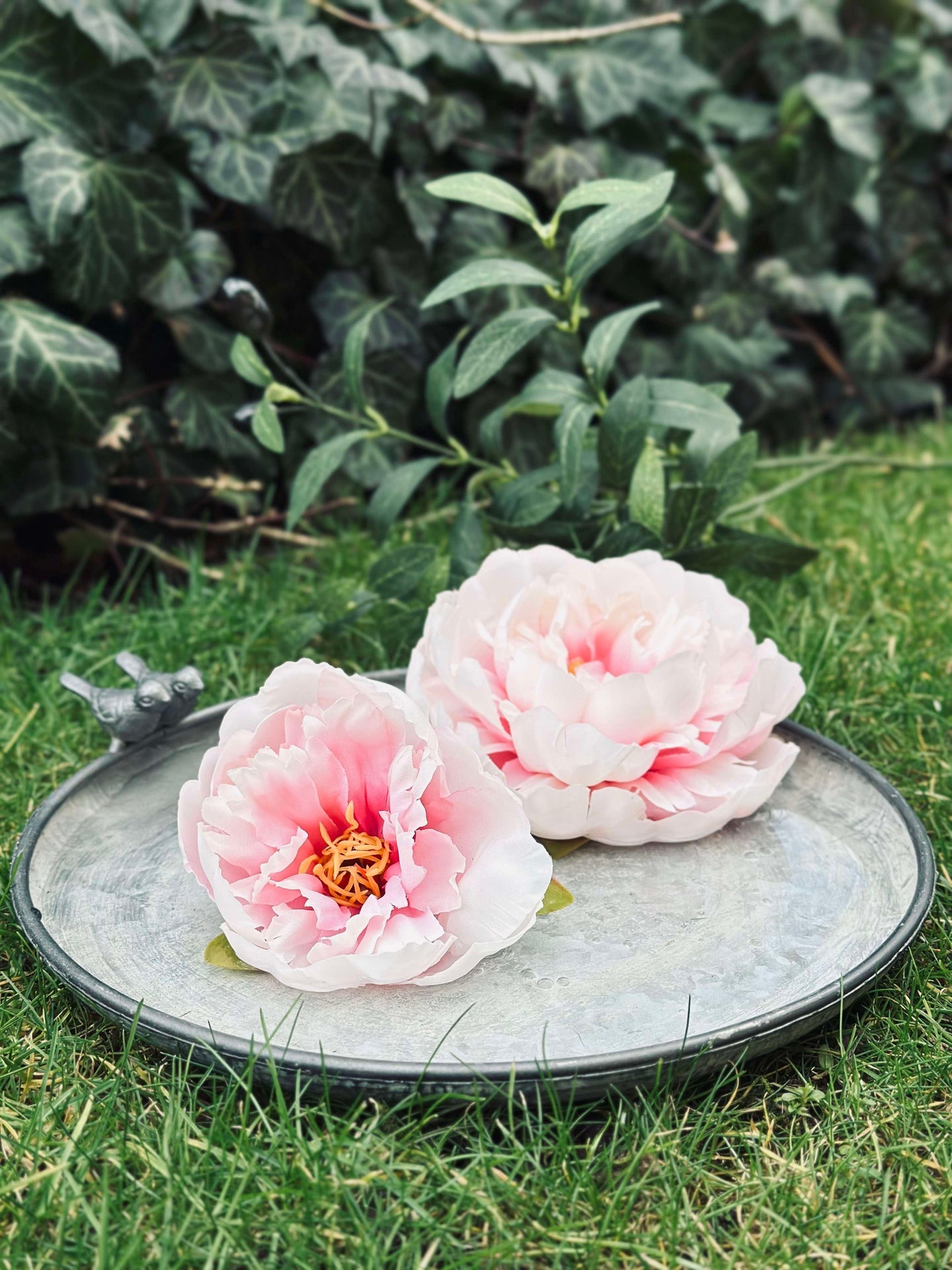 Fågelbad Zink - Flera storlekar