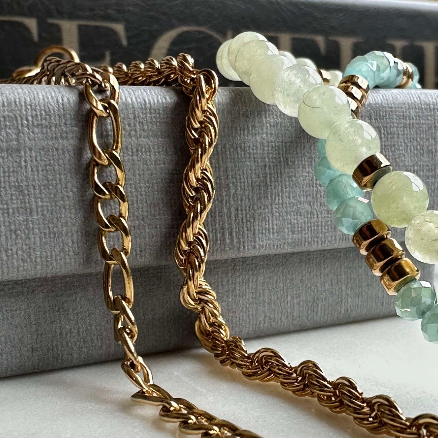 Armband Erika Jade - Set med 4 armband