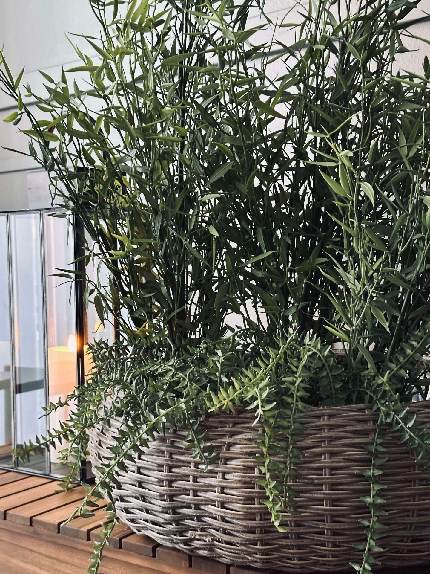 Korgset Rattan - Natur 2 st.