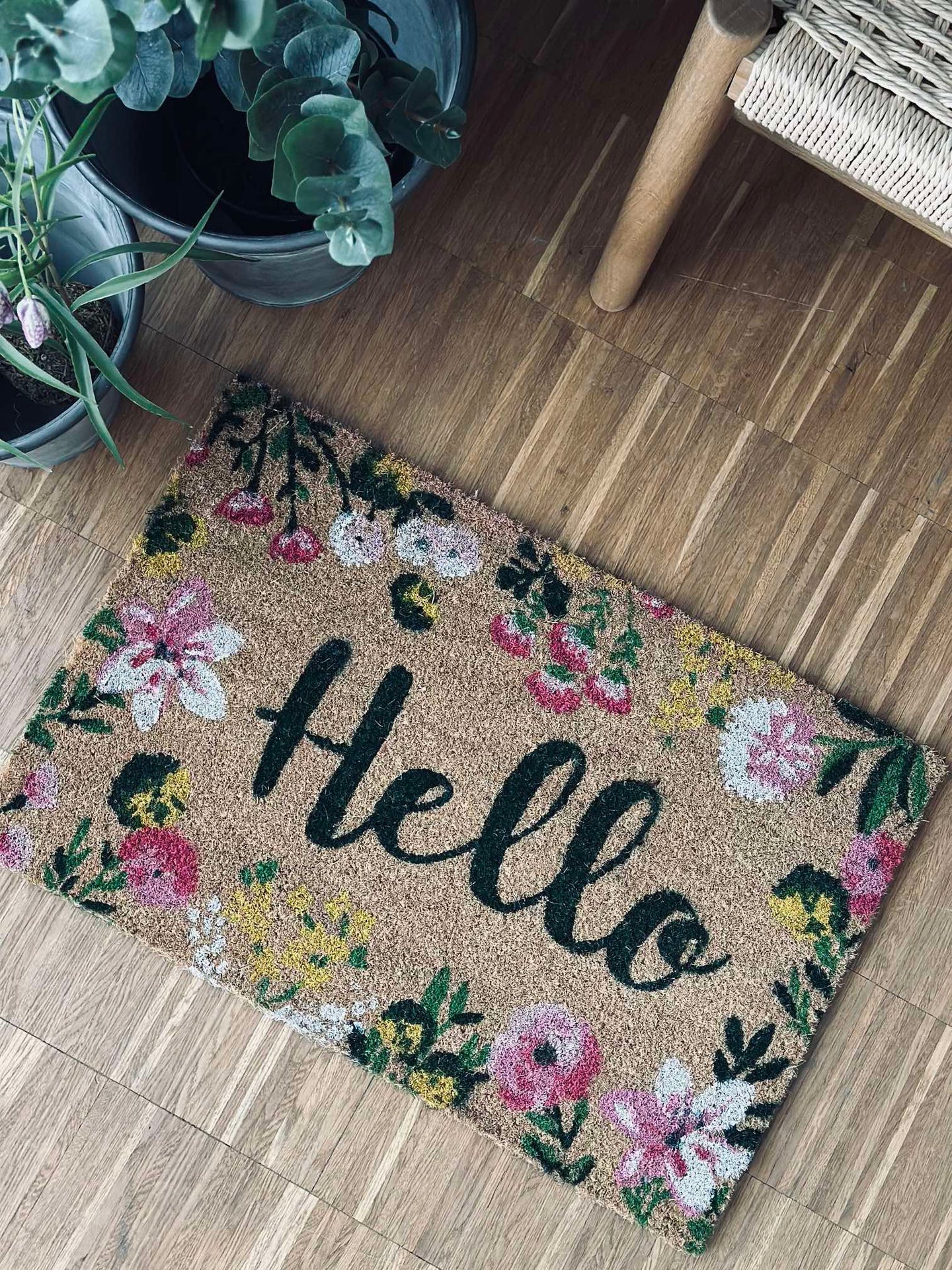Dörrmatta Hello Flora