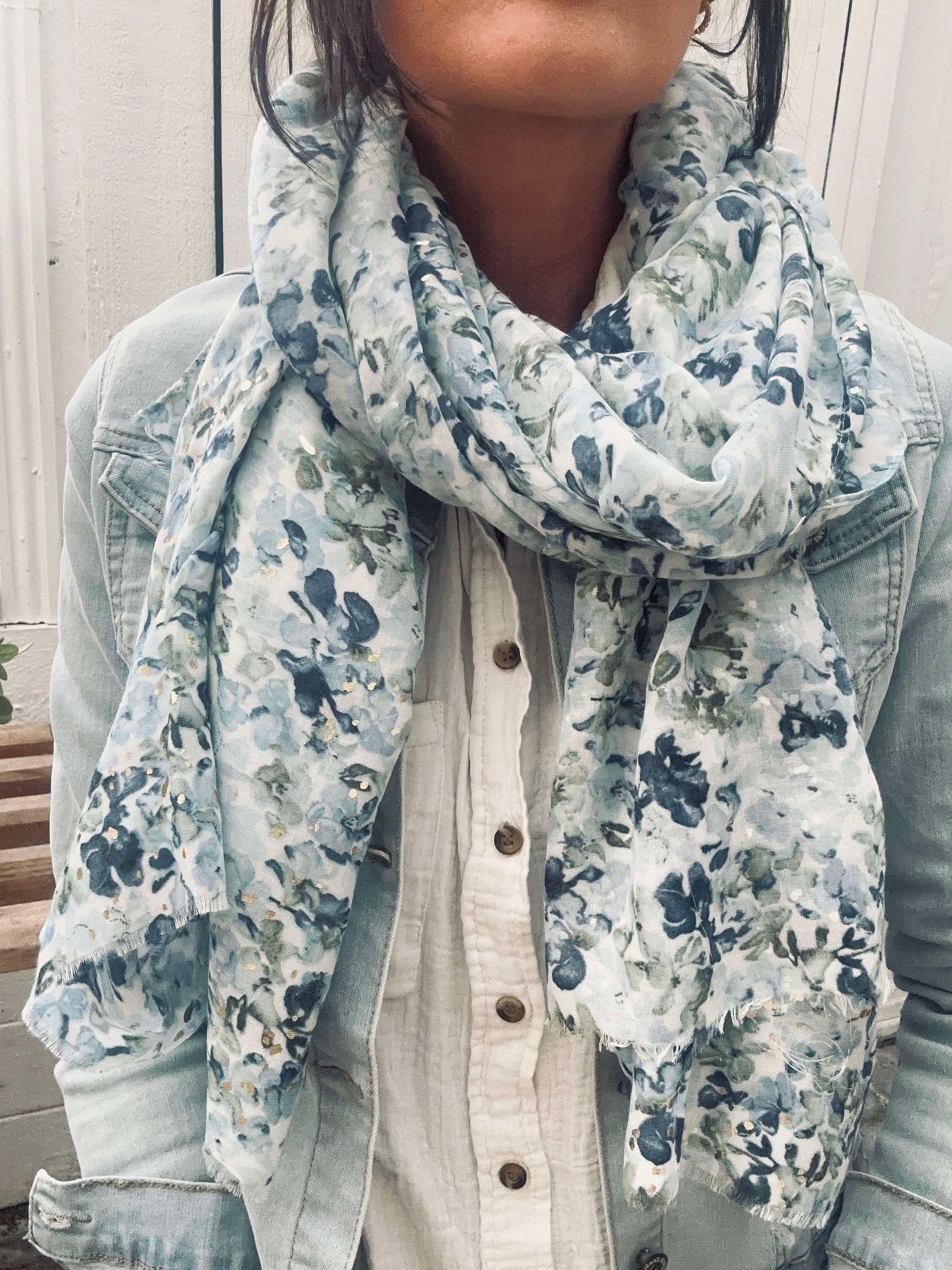 Halsduk Nelly Blue