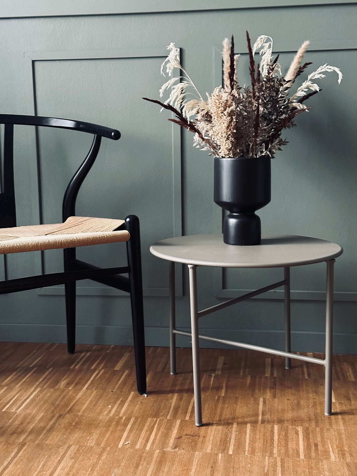 Bord för inomhus och utomhus – Beige Dia 50 cm