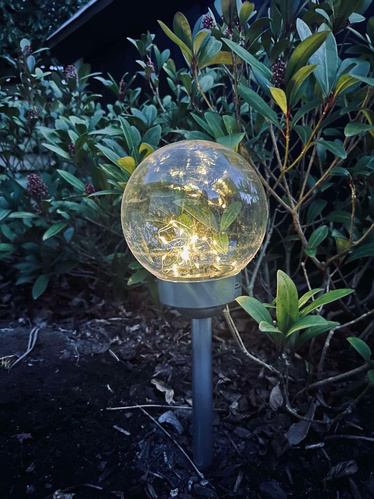 Kula med 20 LED-ljus – Solar