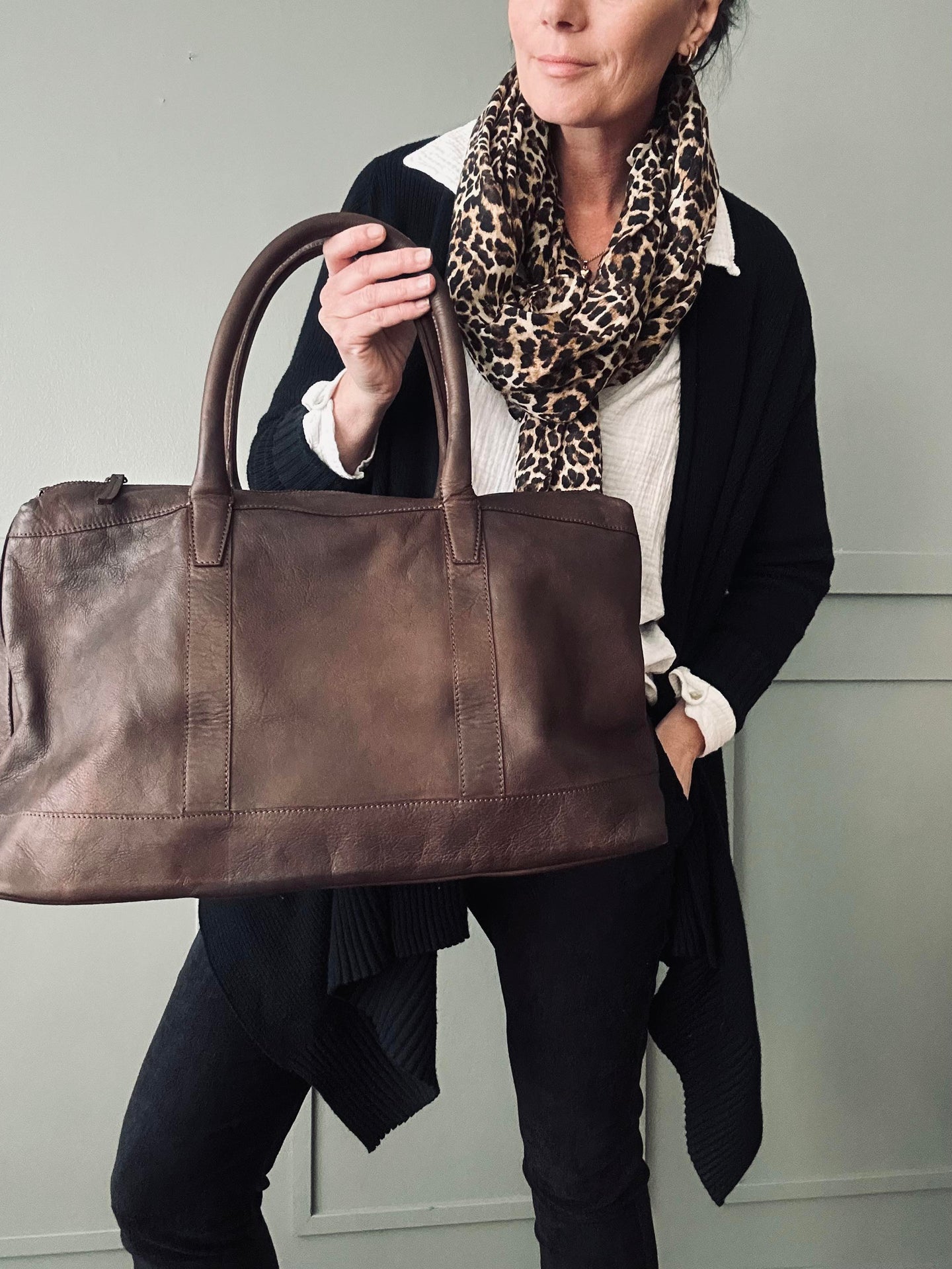 Weekendväska TRAVEL Brown