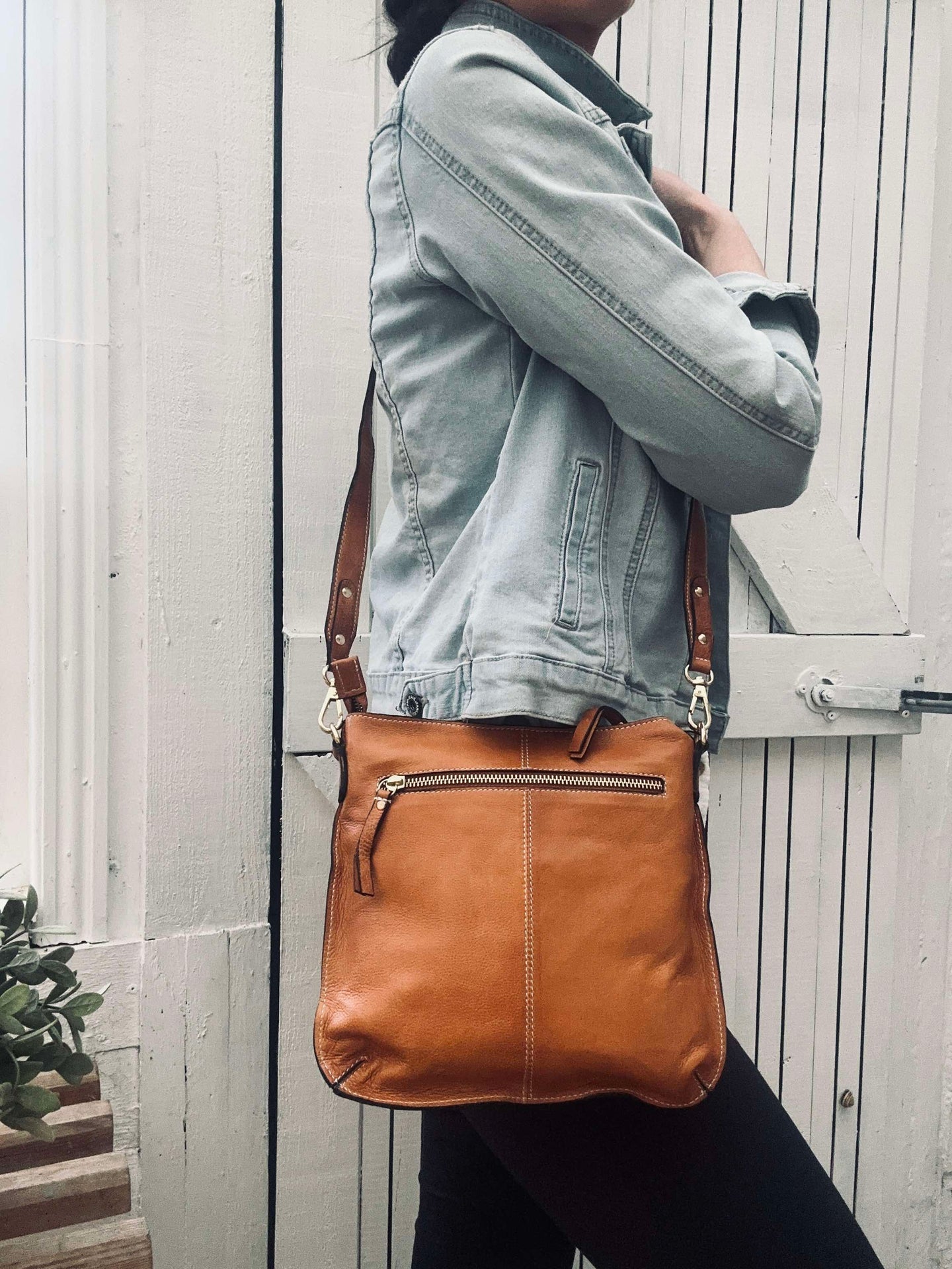 Crossover Nava medium - Cognac