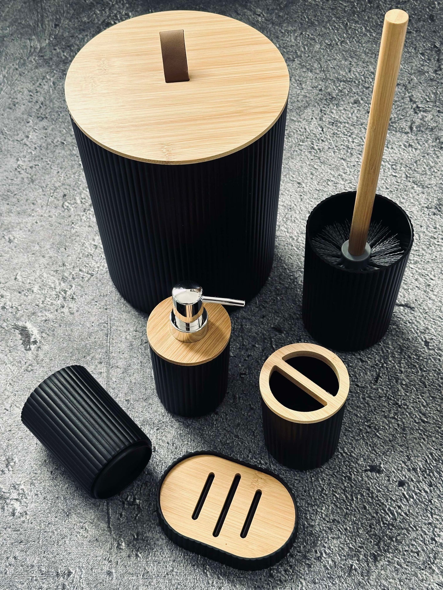 Badrumsset: 6 delar