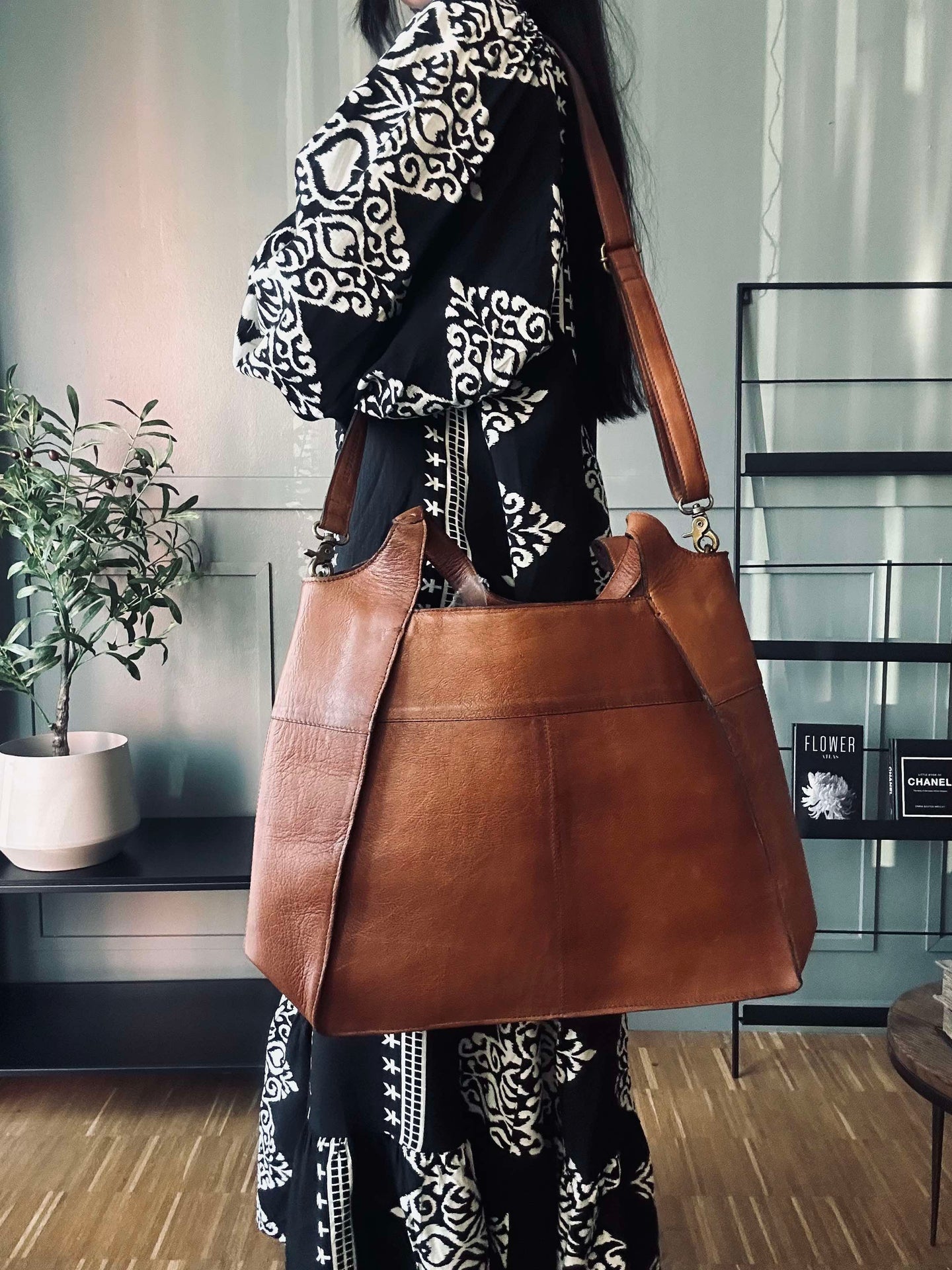 Arbetsväska Jona - Walnut