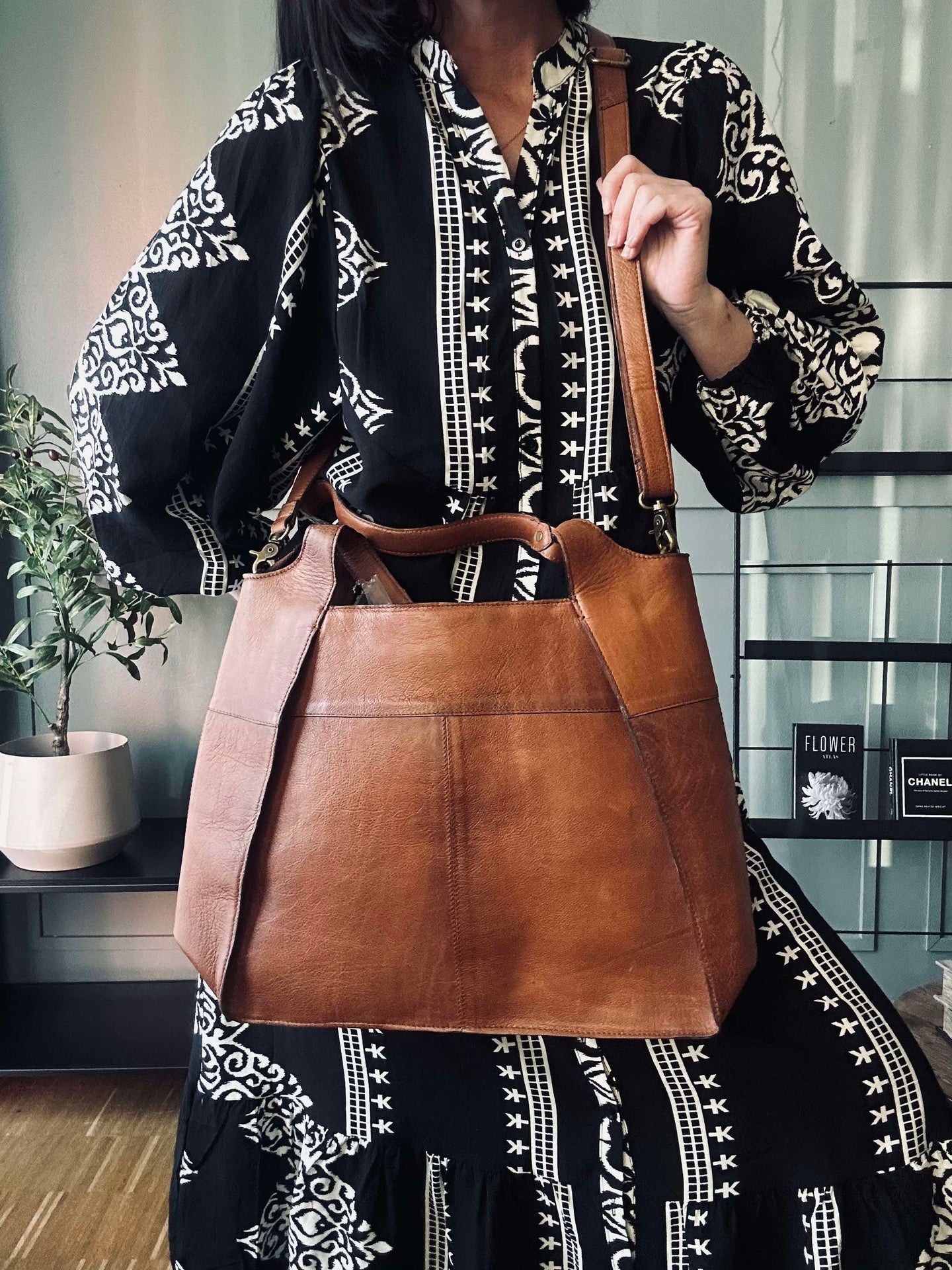 Arbetsväska Jona - Walnut
