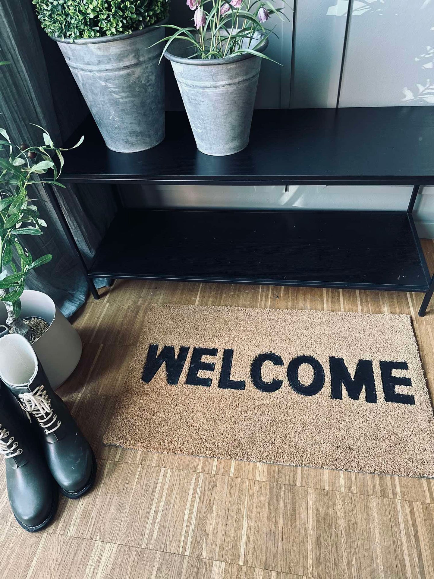 Dörrmatta Welcome