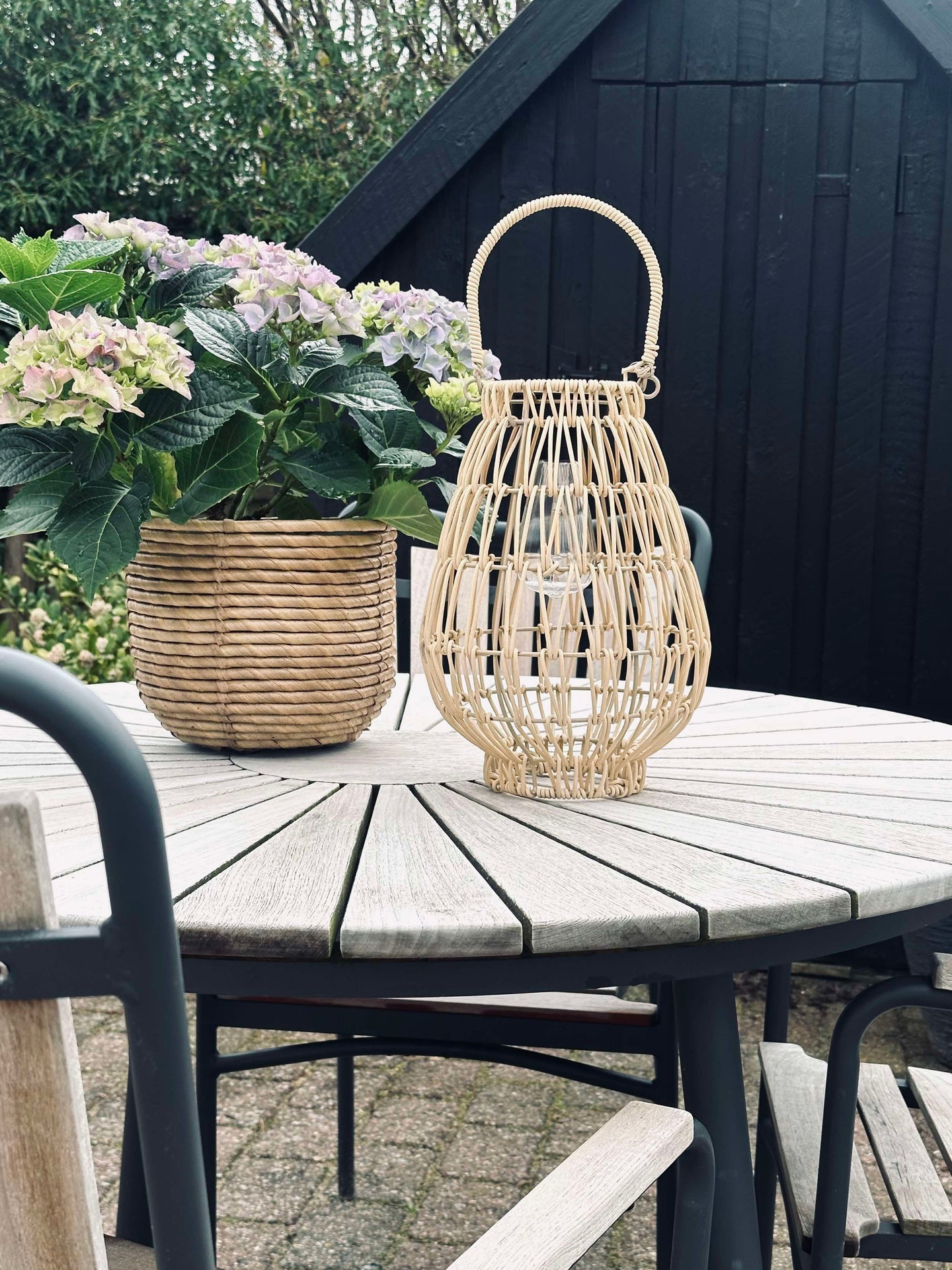 Lykta med solceller - Selma Large
