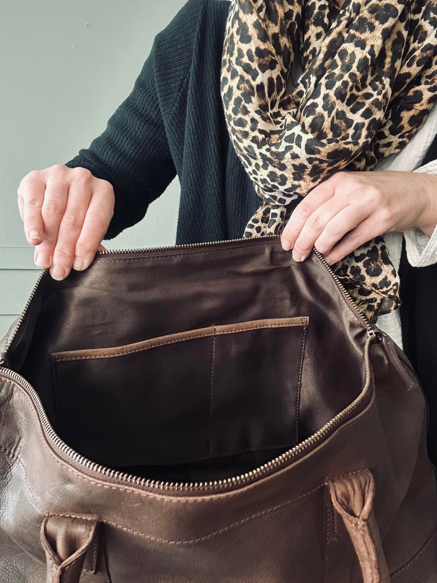 Weekendväska TRAVEL Brown
