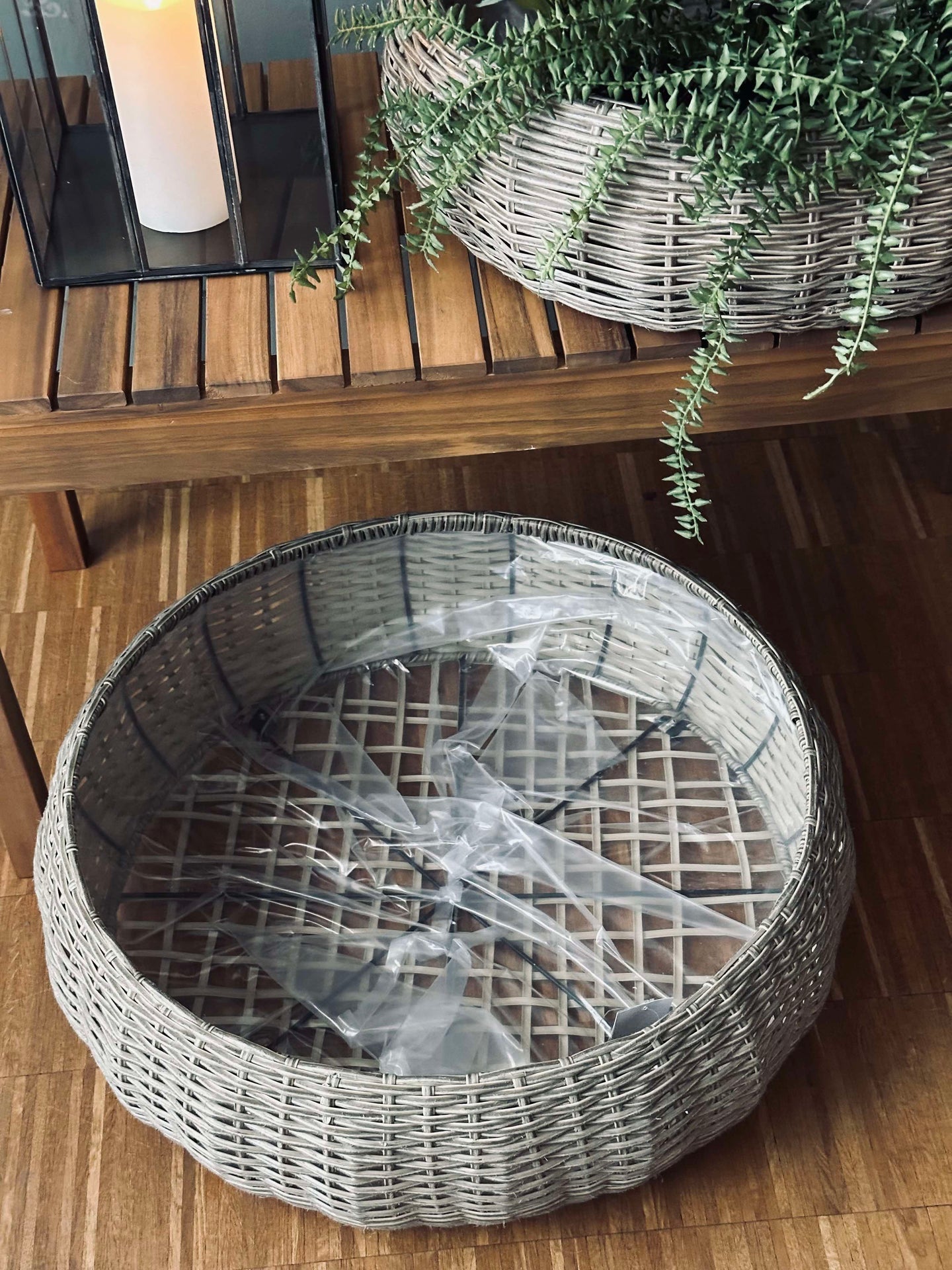 Korgset Rattan - Natur 2 st.