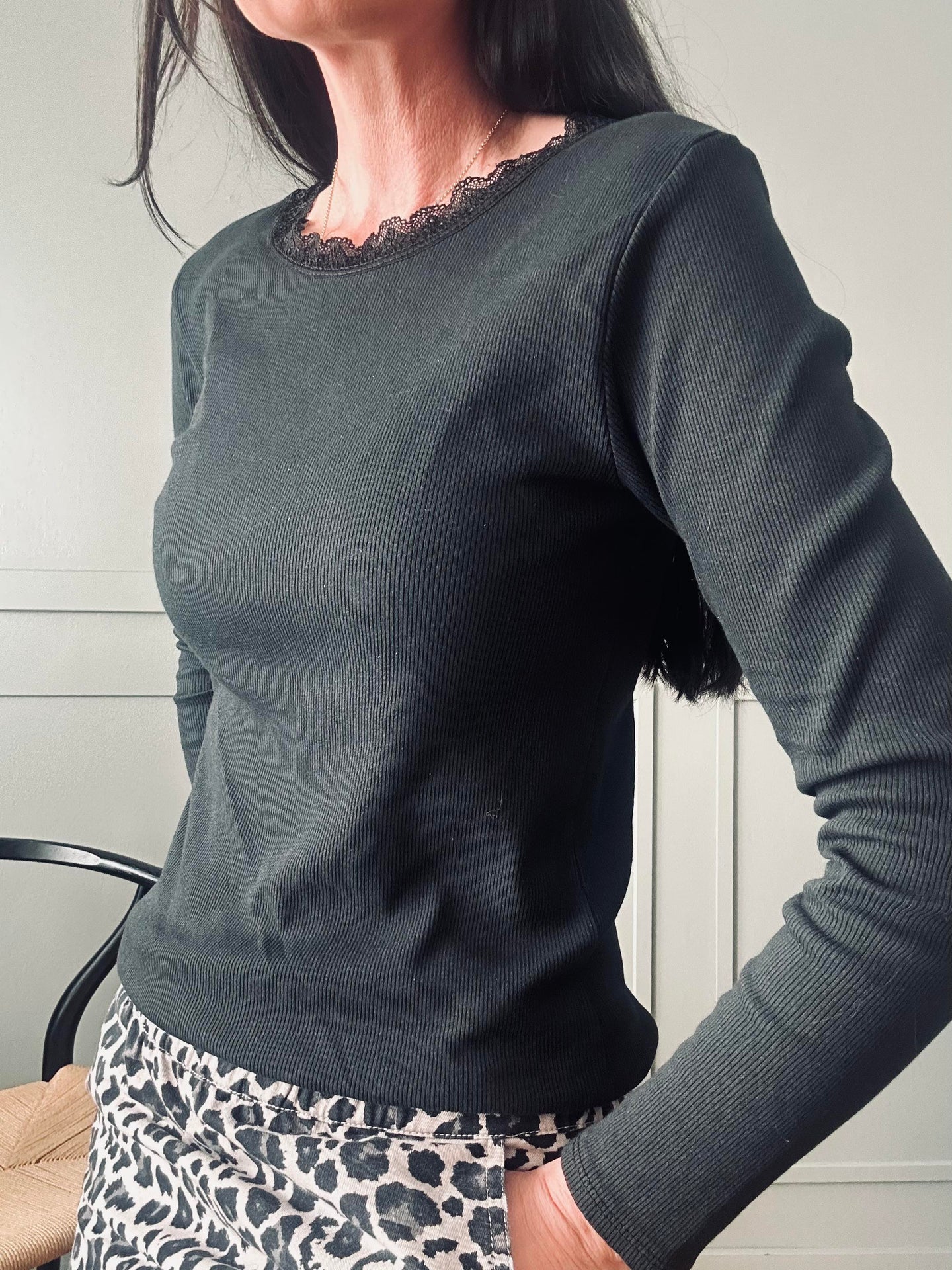Blus Masha - Black