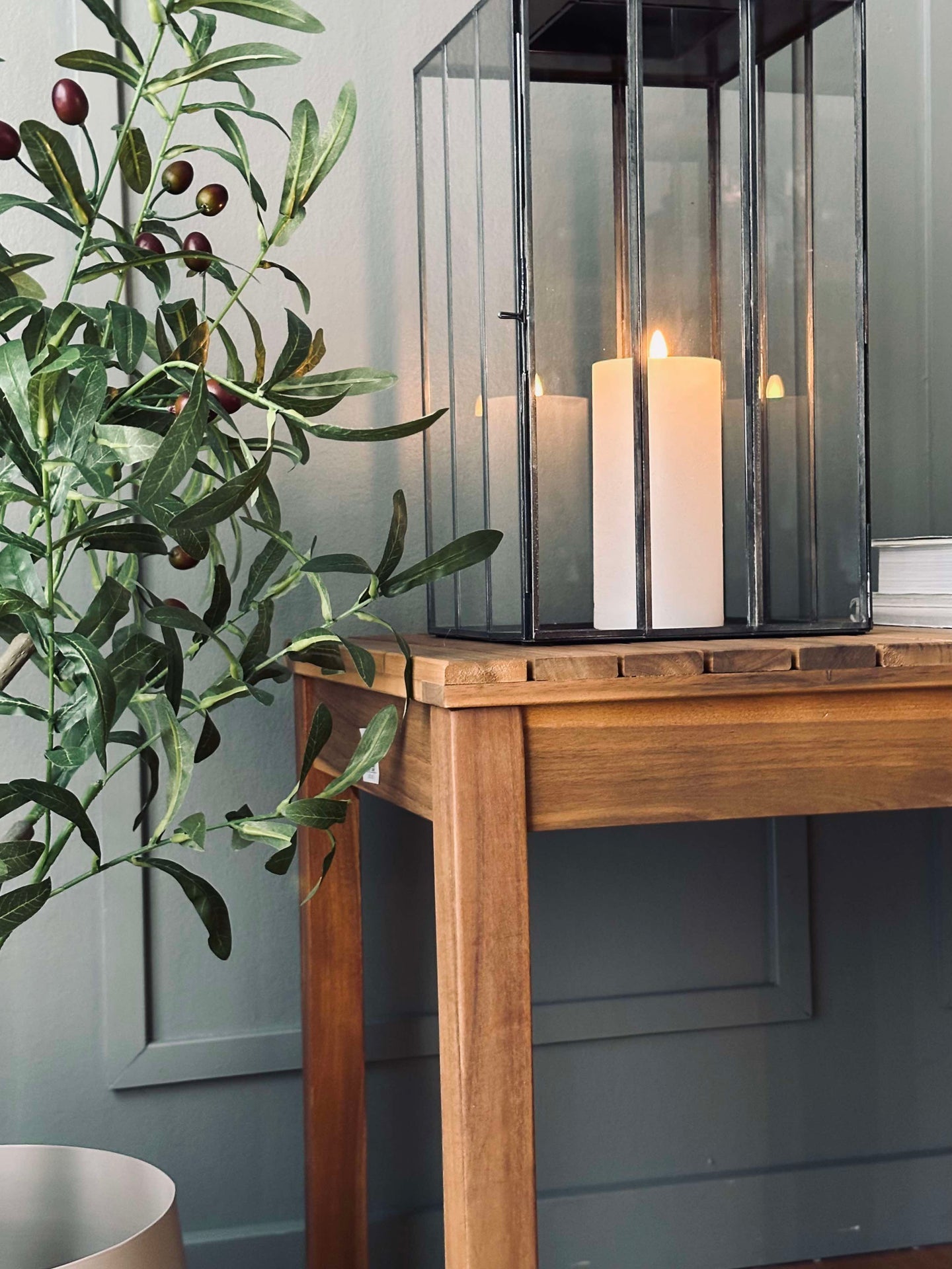 Bänk TOKYO Akacia - 88 cm