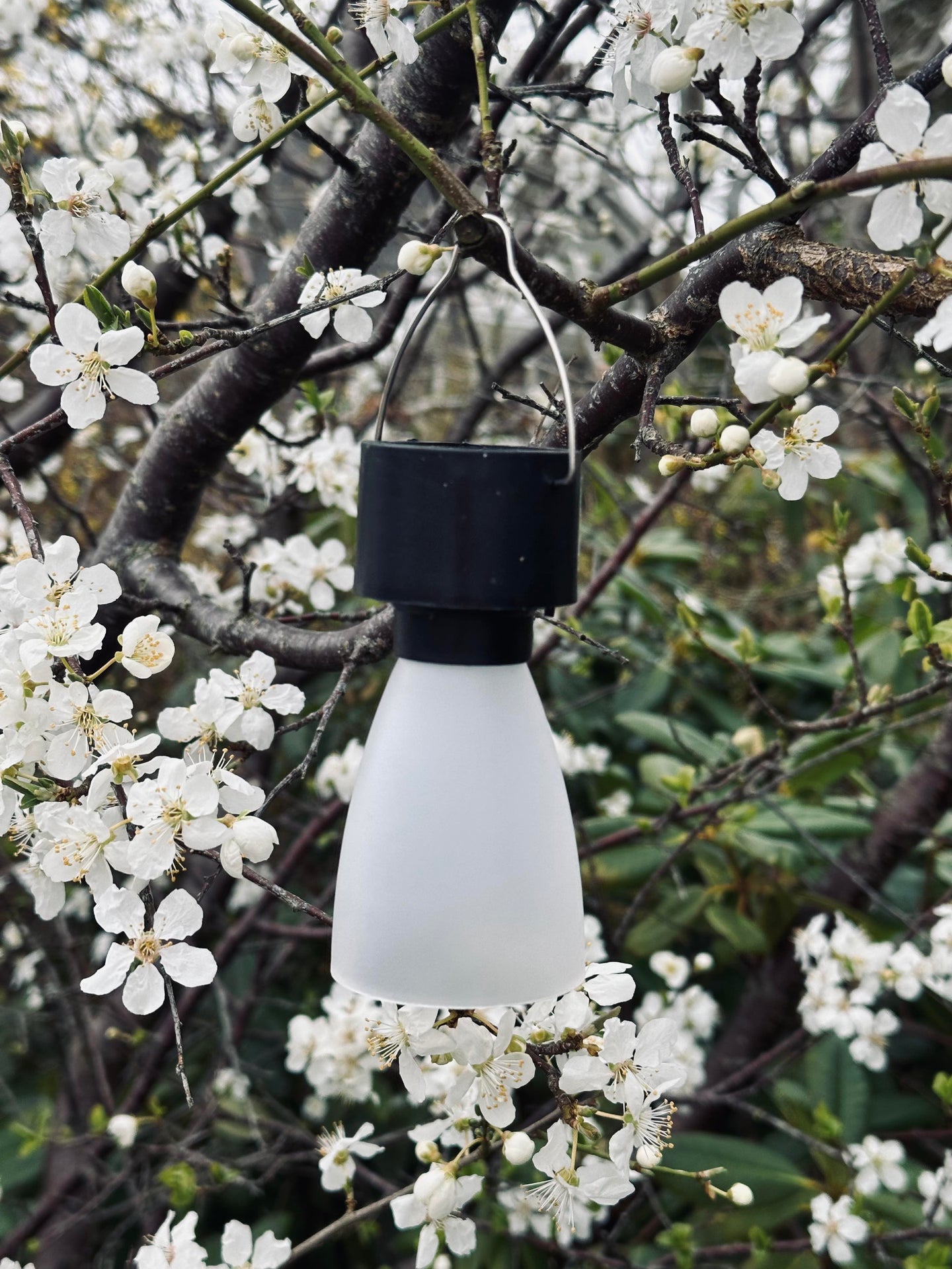 Mini-lampa med solceller