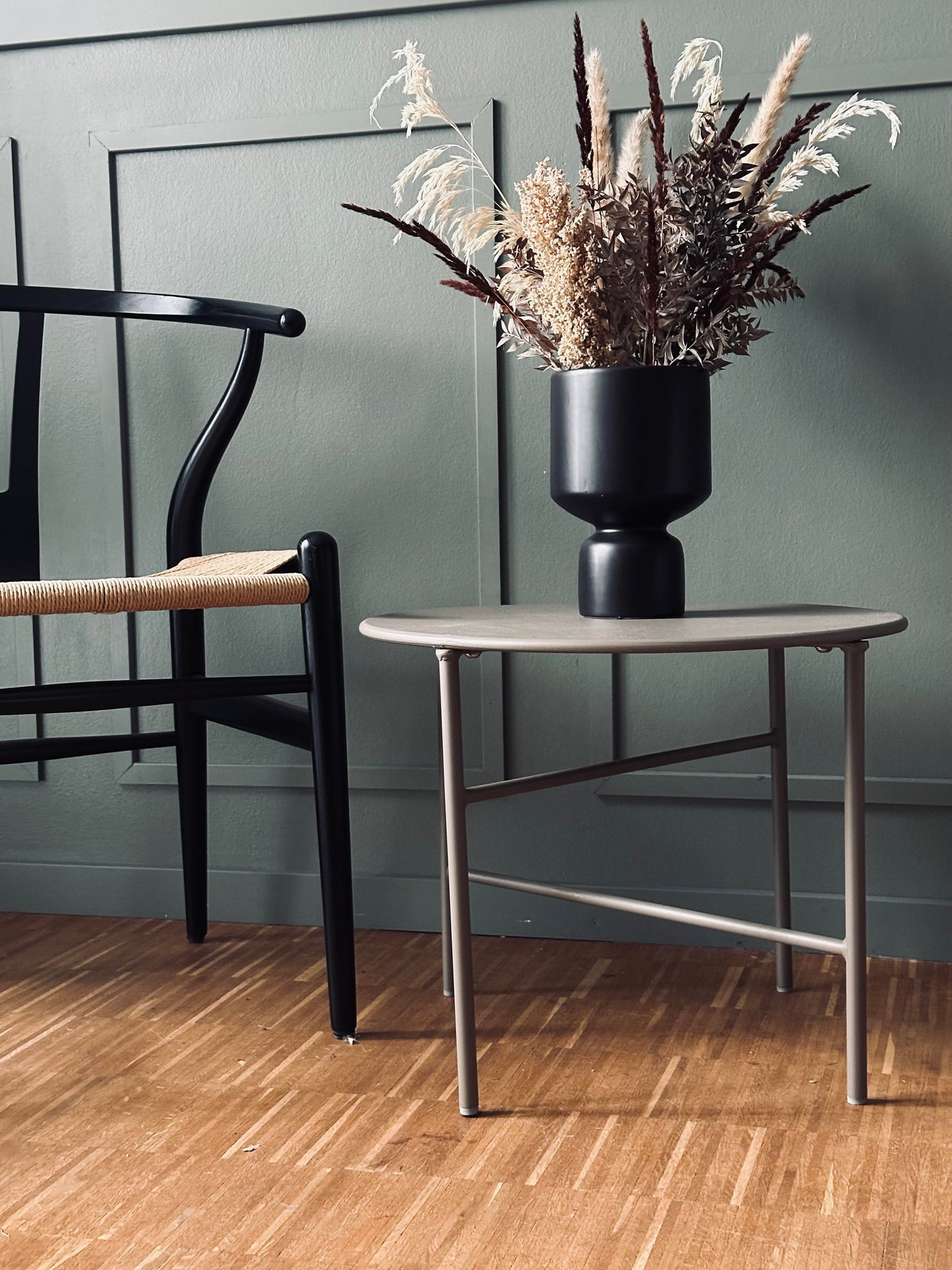 Bord för inomhus och utomhus – Beige Dia 50 cm