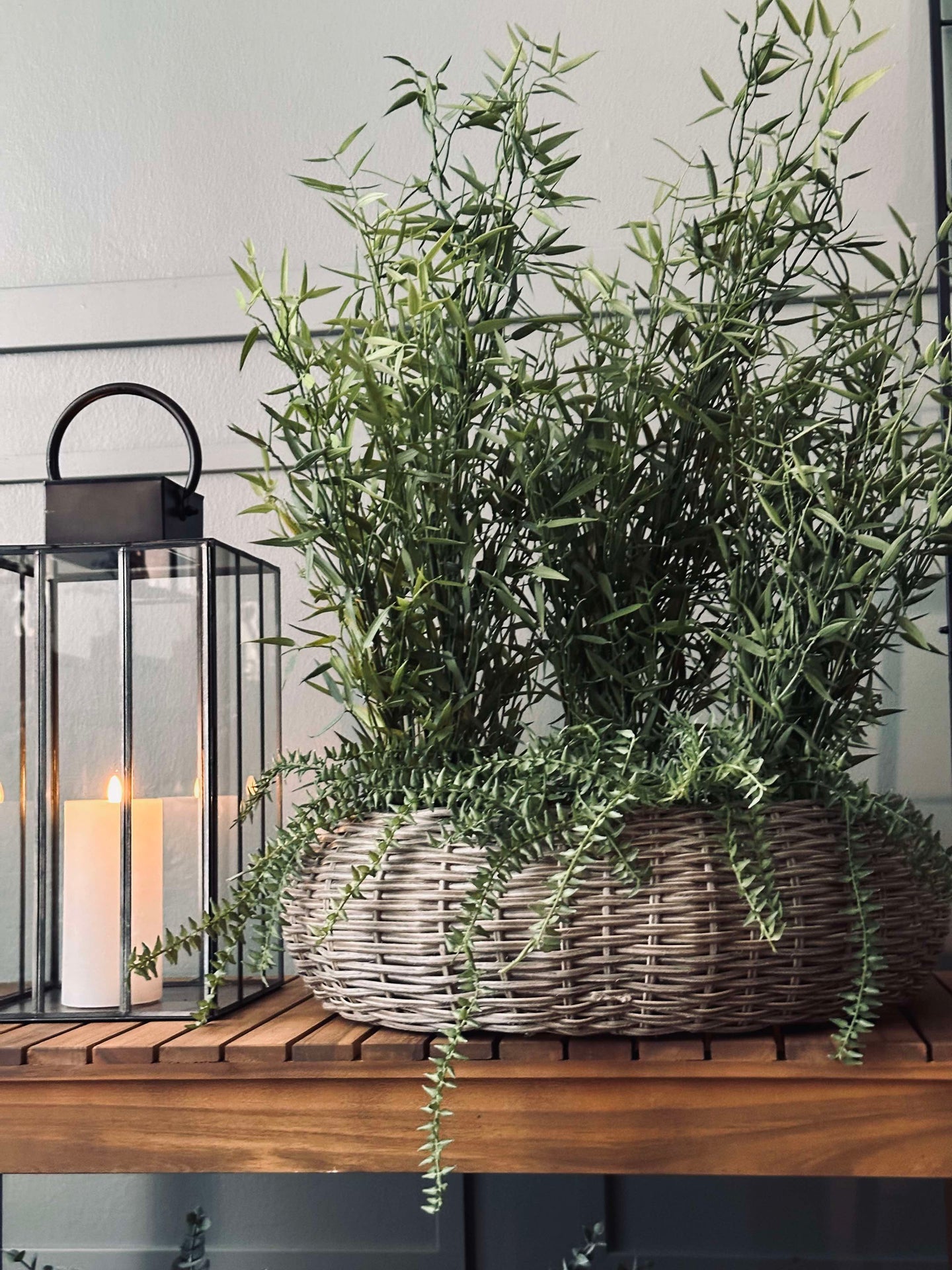 Korgset Rattan - Natur 2 st.