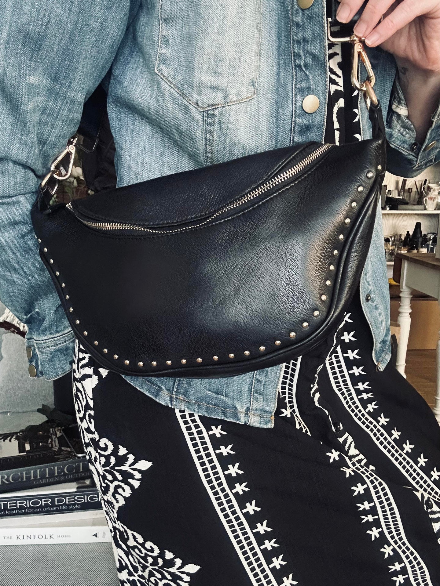 Bumbag IRIS - Svart / Guld