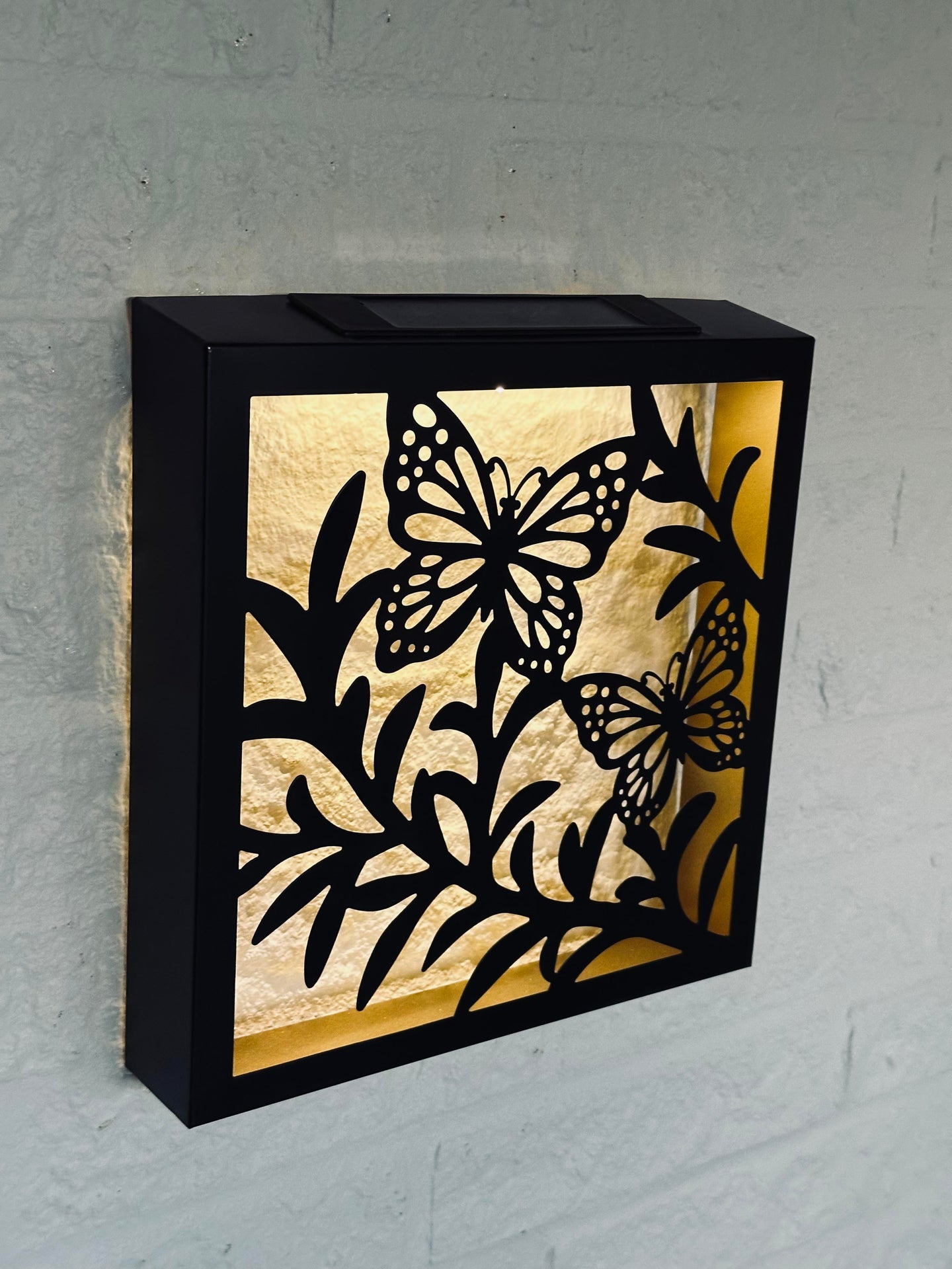 Väggdekoration m.Solar - Fyrkantig Mix