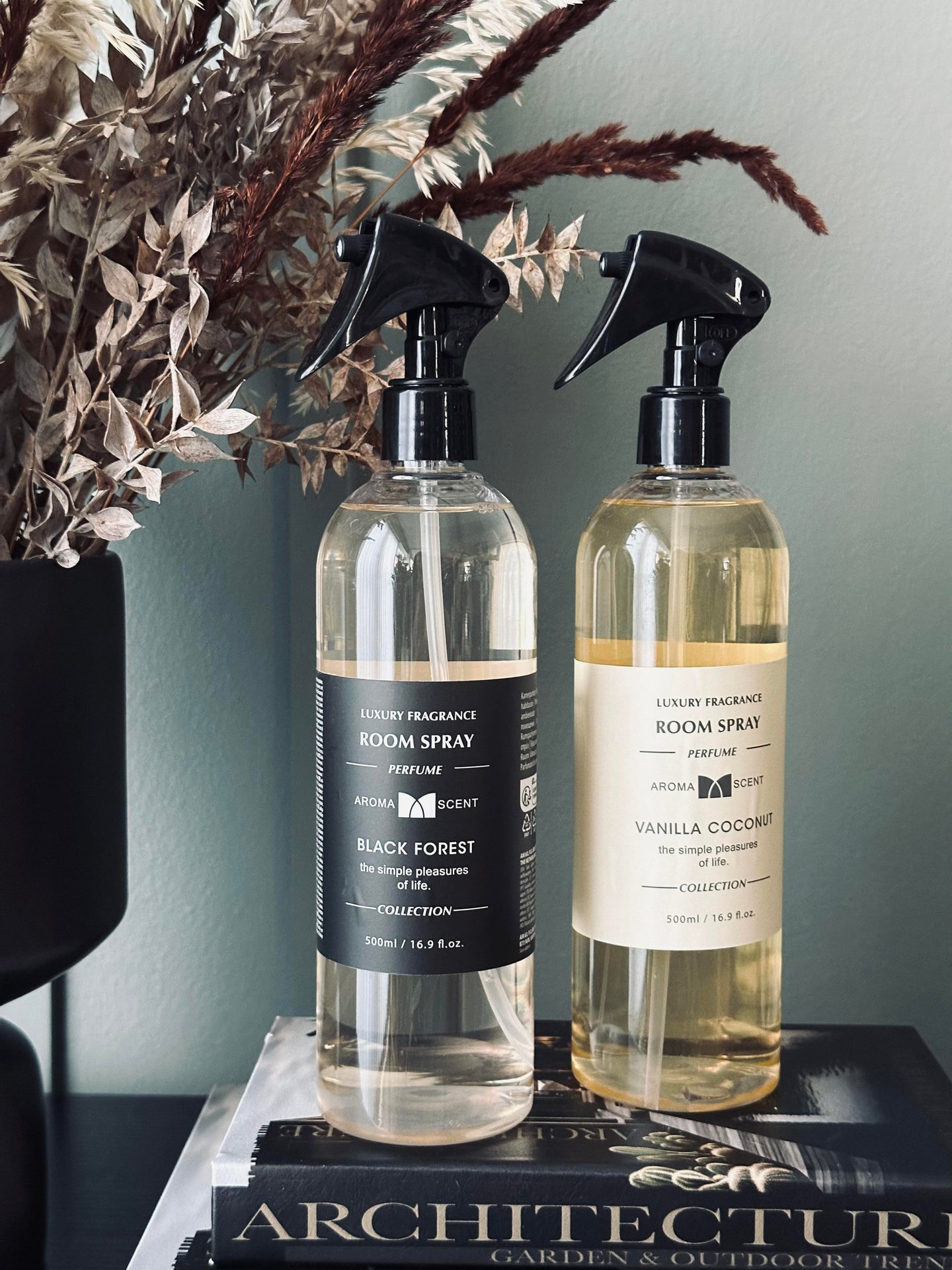 Rumspray 500ml - Svart skog